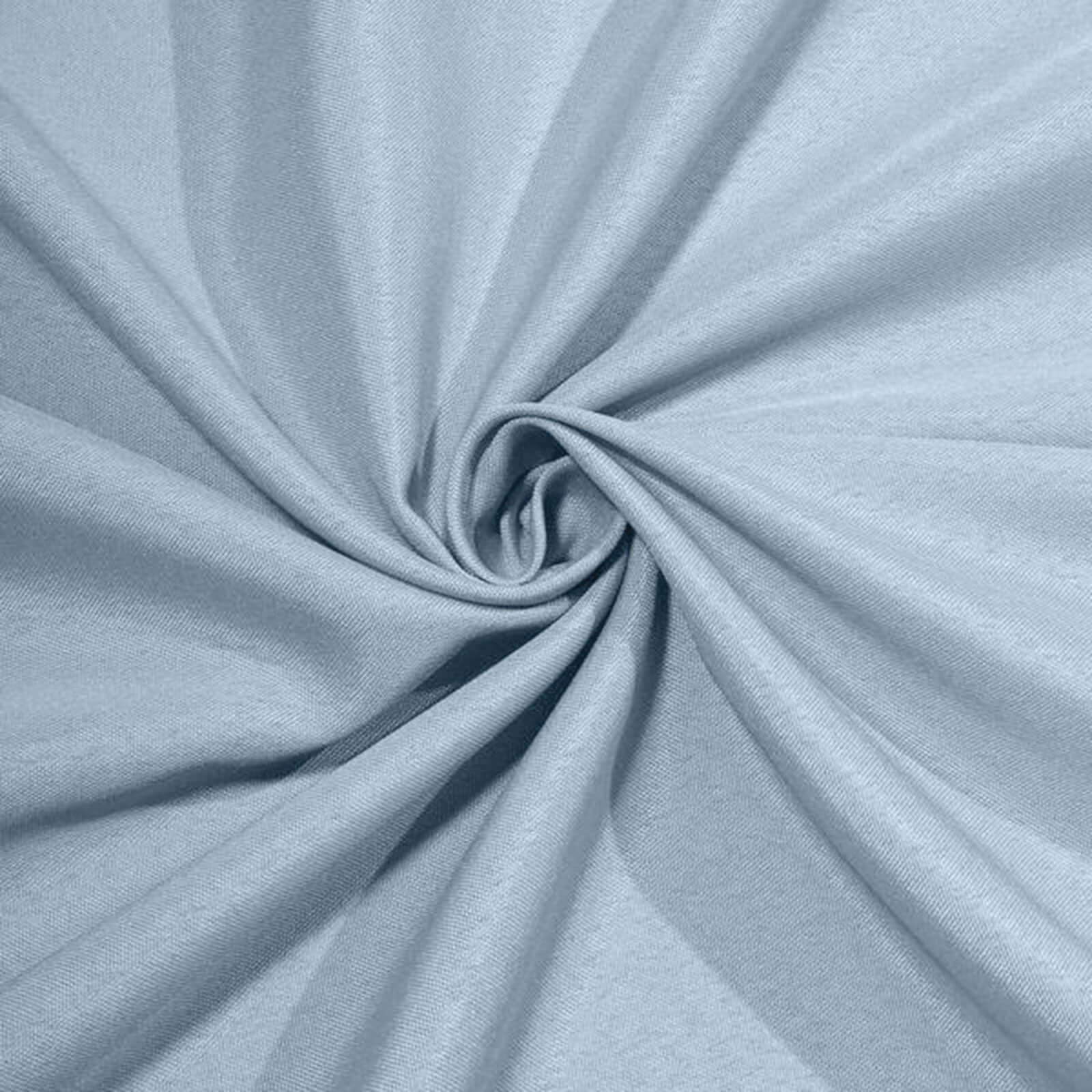 Polyester Square Tablecloth 90"x90" Dusty Blue - Wrinkle-Resistant & Durable Table Cover - Image 8