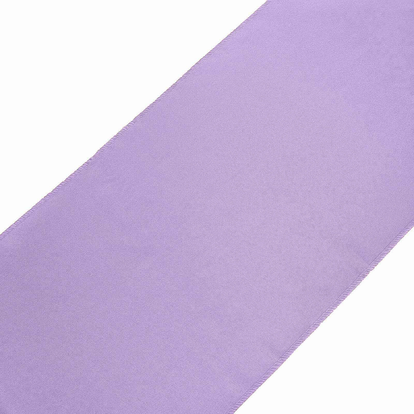 Polyester Table Runner 12"x108" Lavender - Wrinkle-Resistant & Durable Table Decor - Image 7