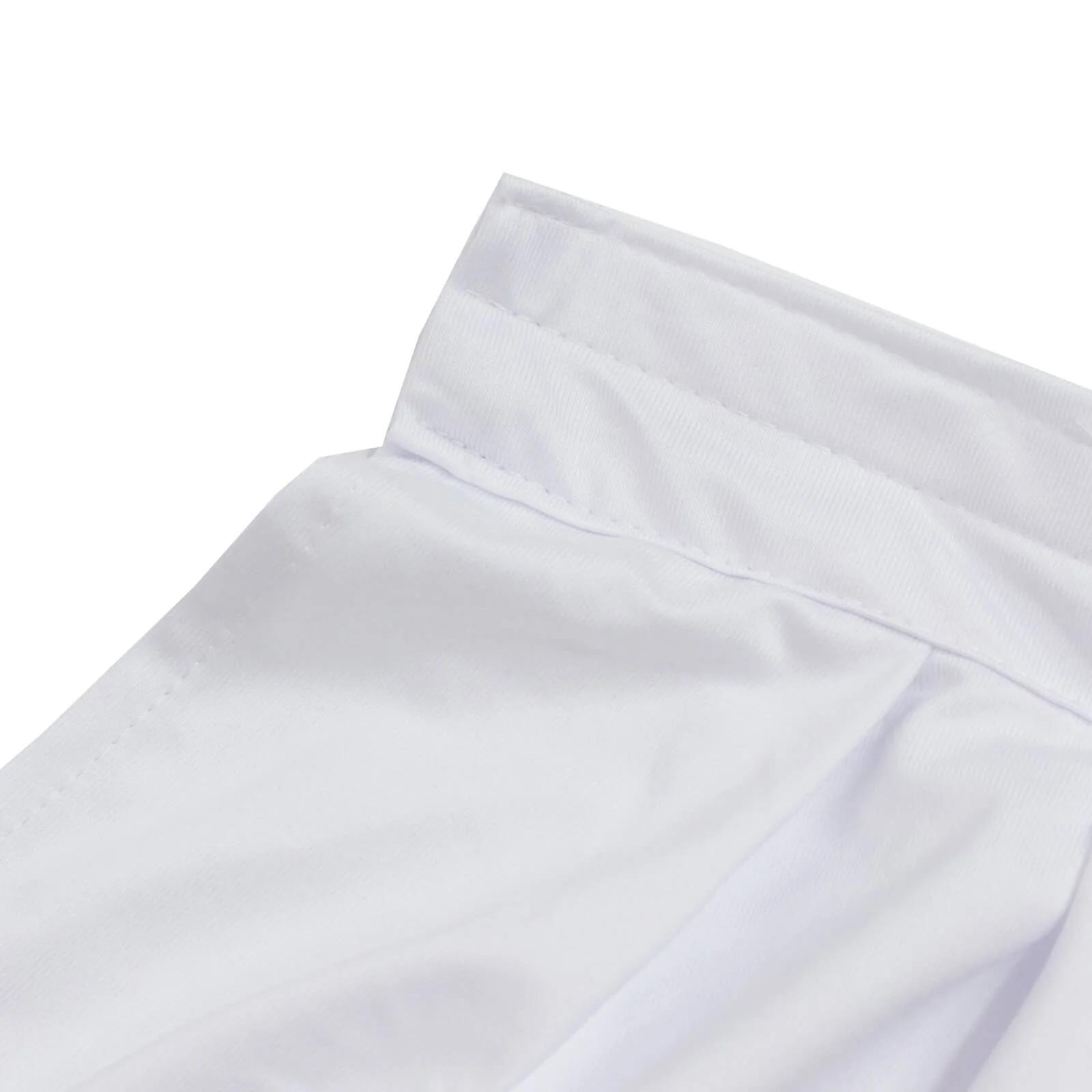 Portable Scuba Stage Skirting White Shirred Pleated Stage Cover for Wedding & Event Platforms - Wrinkle-Free, Stain Resistant - 48"x20ft - Image 6