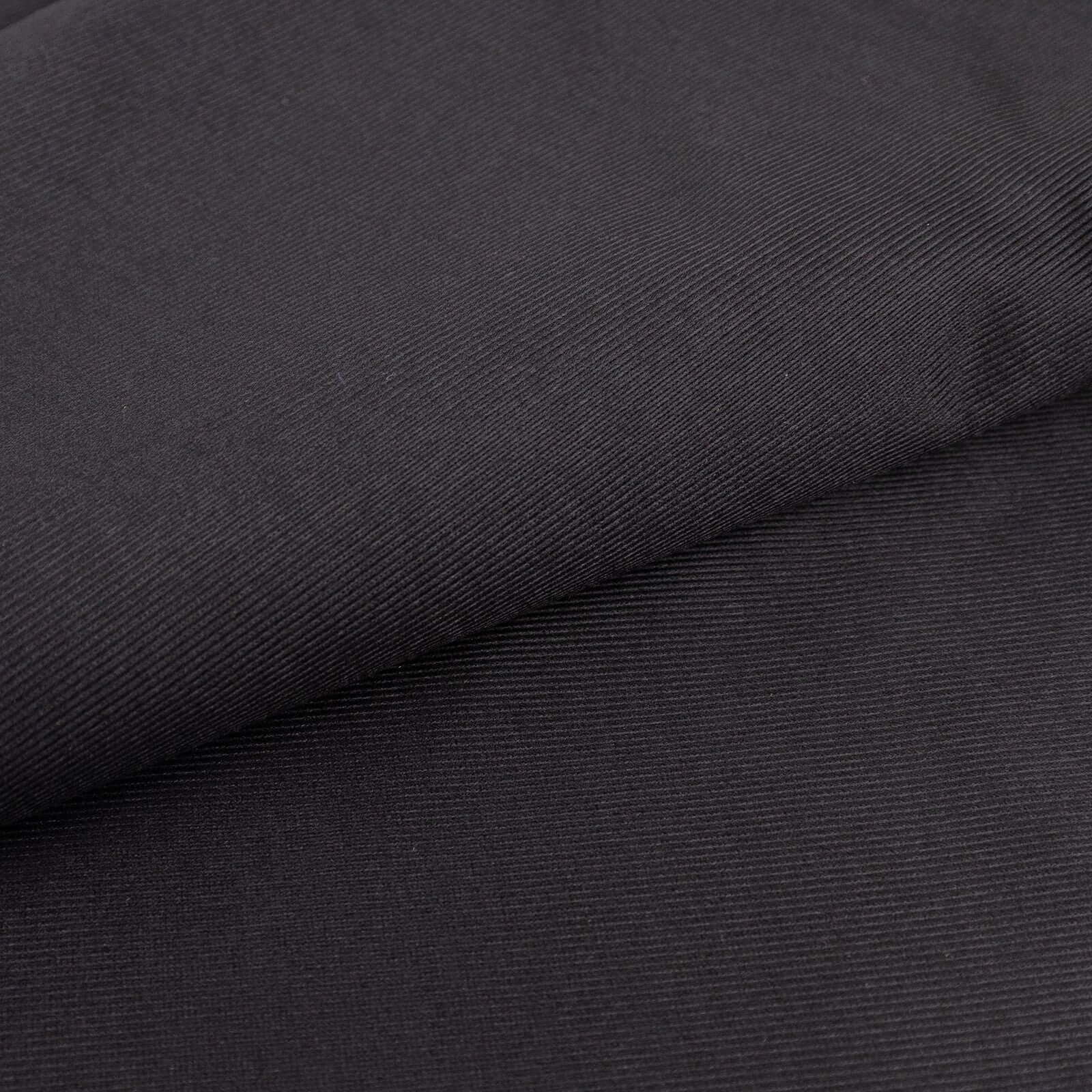 Black Scuba Polyester Fabric Bolt, Wrinkle Free DIY Craft Fabric Roll - 60"x10 Yards