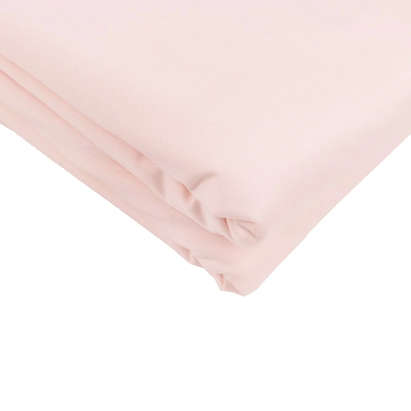 Blush Scuba Polyester Fabric Bolt, Wrinkle Free DIY Craft Fabric Roll - 60"x10 Yards - Image 3