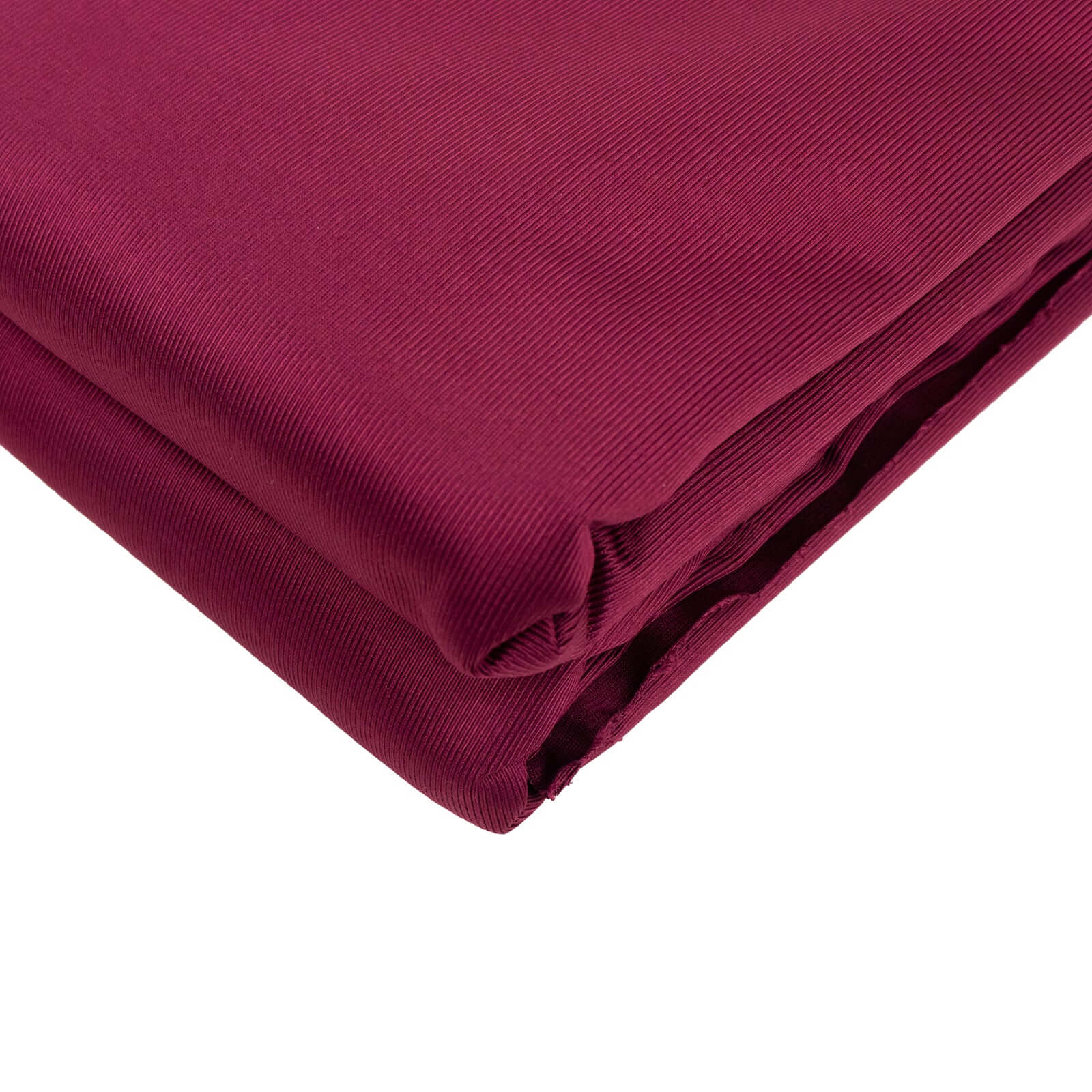 Burgundy Scuba Polyester Fabric Bolt, Wrinkle Free DIY Craft Fabric Roll - 60"x10 Yards - Image 6