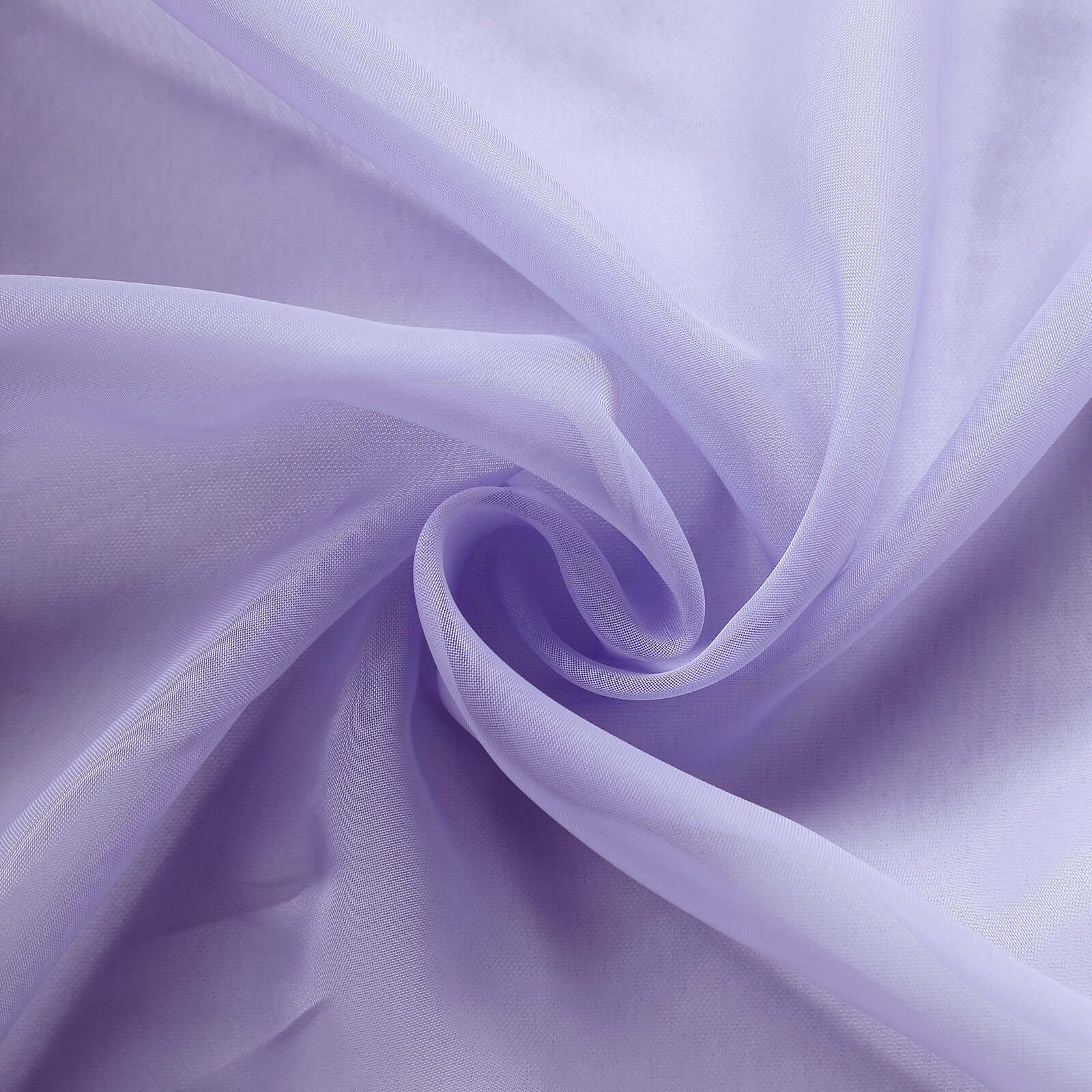 Chiffon Table Runner 6ft Lavender Lilac - Lightweight Table Linen - Image 7