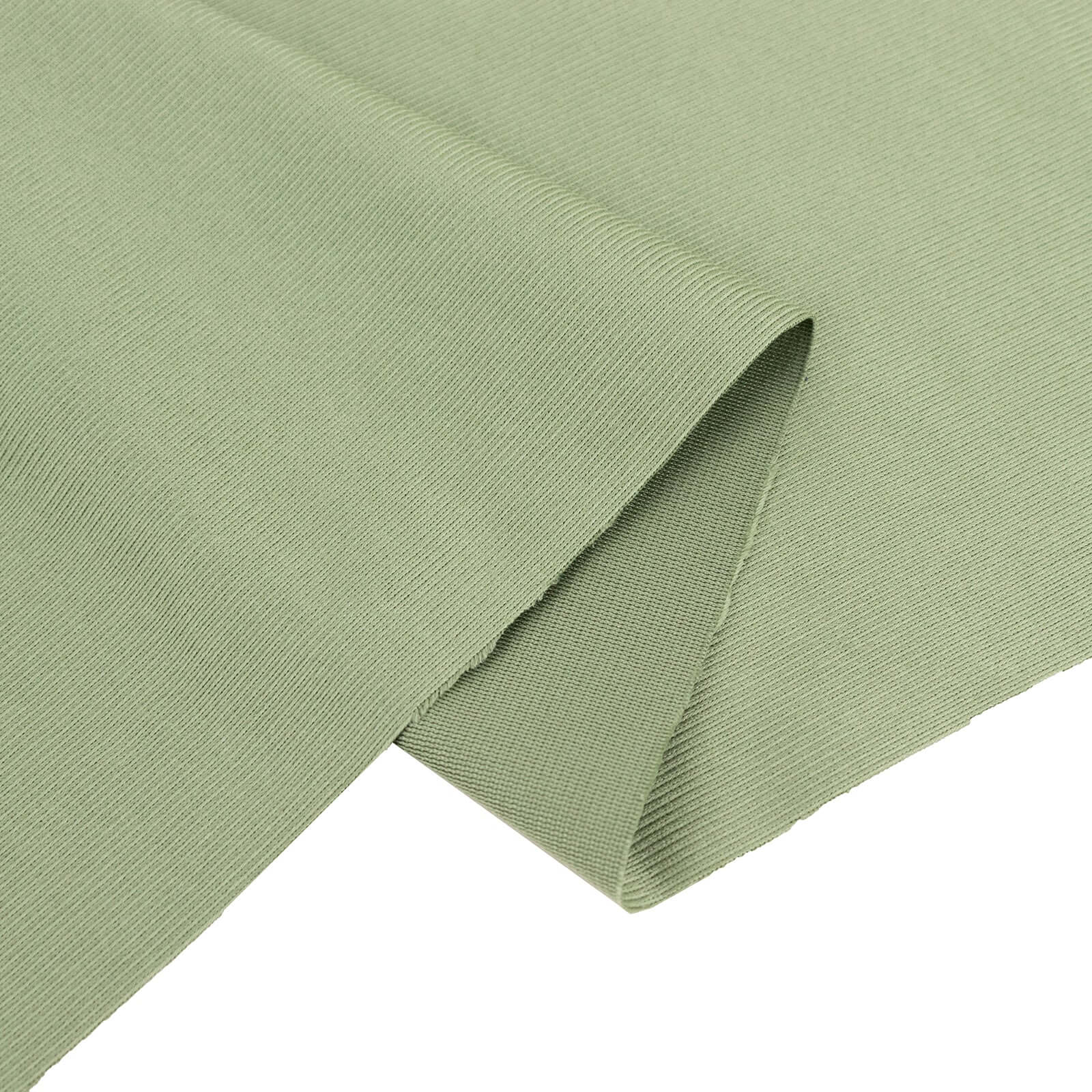 Dusty Sage Green Scuba Polyester Fabric Bolt, Wrinkle Free DIY Craft Fabric Roll - 60"x10 Yards - Image 2