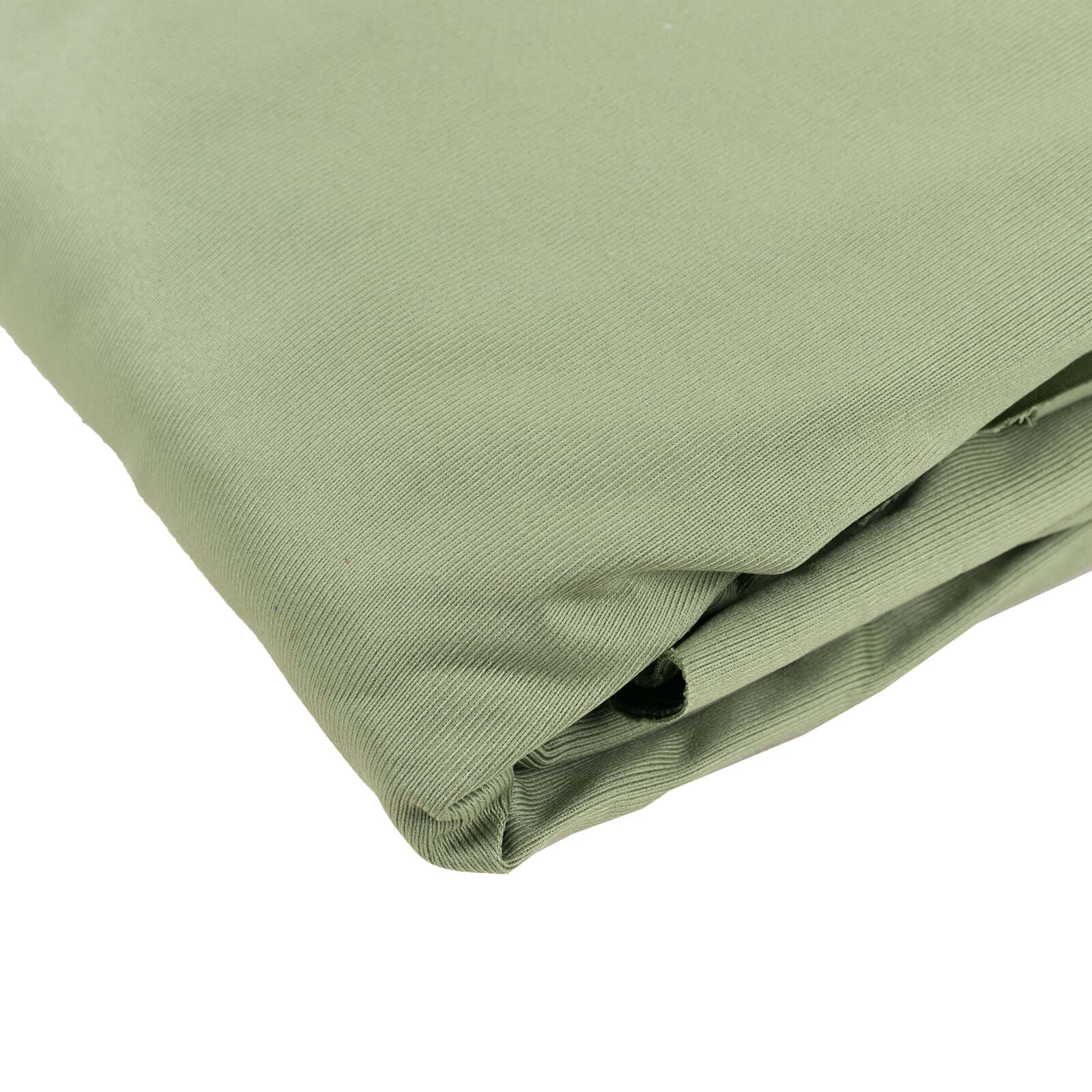 Dusty Sage Green Scuba Polyester Fabric Bolt, Wrinkle Free DIY Craft Fabric Roll - 60"x10 Yards - Image 3