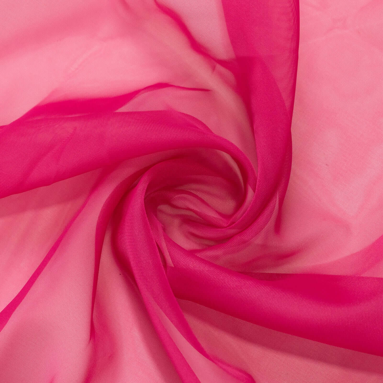 Fuchsia Chiffon Ceiling Drapery, Durable Flame Resistant Long Curtain Backdrop Panel With Rod Pocket 5ftx32ft - Image 7