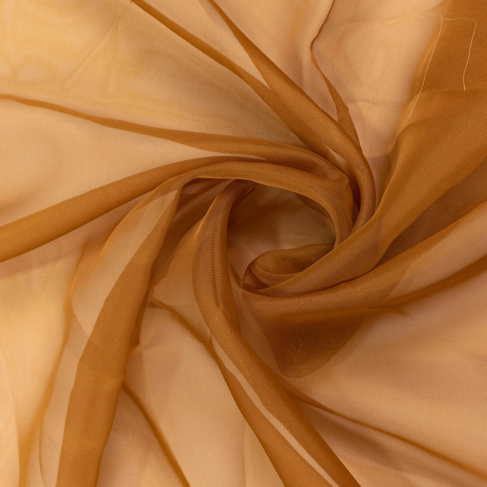 Gold Chiffon Ceiling Drapery, Durable Flame Resistant Long Curtain Backdrop Panel With Rod Pocket 5ftx32ft - Image 7