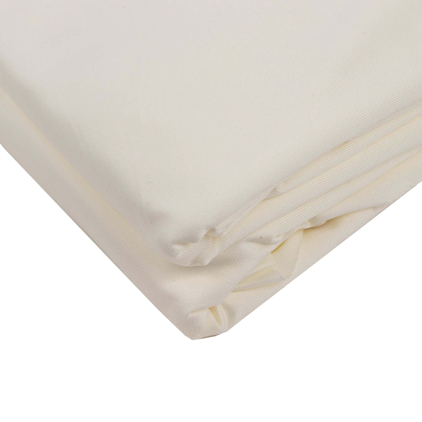 Ivory Scuba Polyester Fabric Bolt, Wrinkle Free DIY Craft Fabric Roll - 60"x10 Yards - Image 3