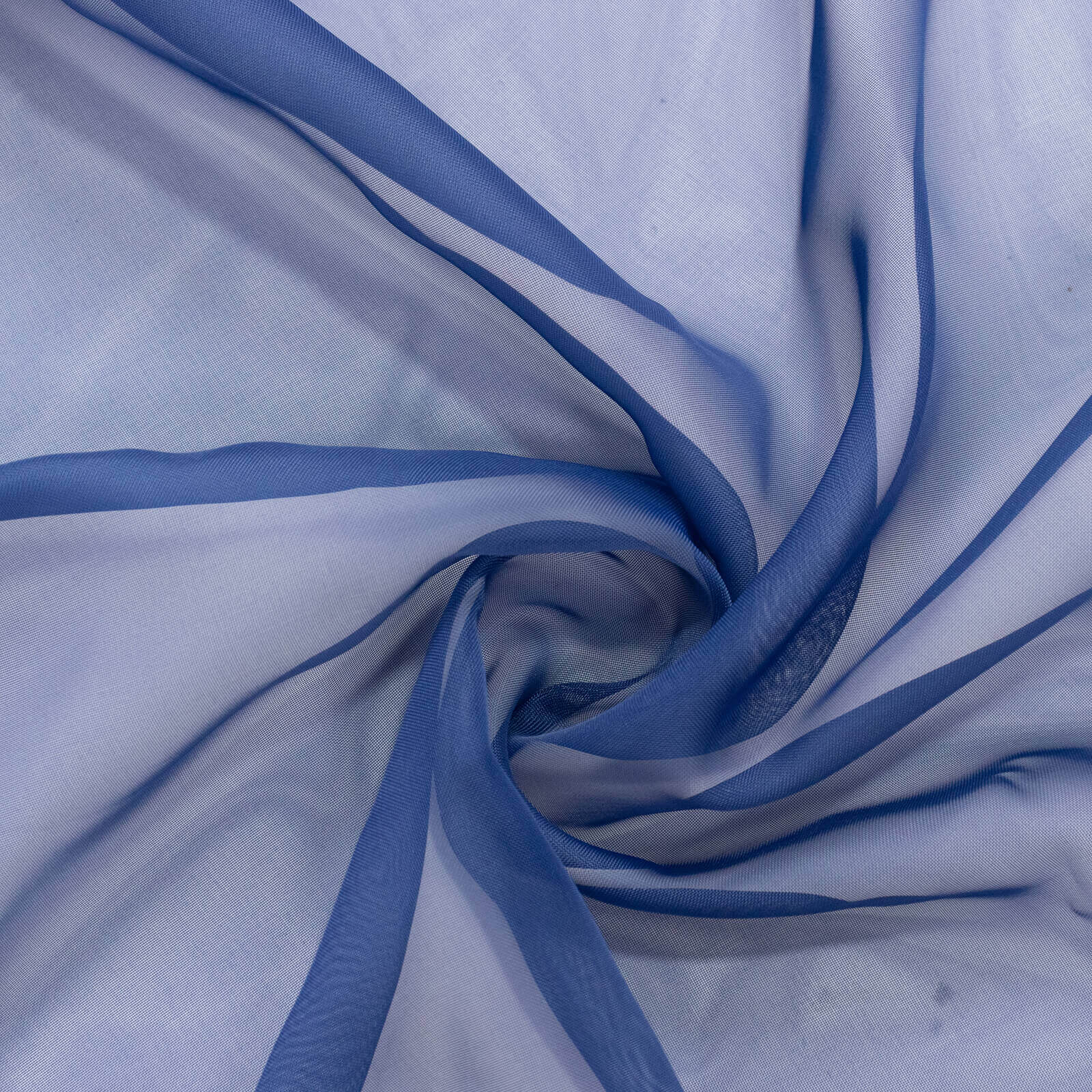 Navy Blue Chiffon Ceiling Drapery, Durable Flame Resistant Long Curtain Backdrop Panel With Rod Pocket 5ftx32ft - Image 8