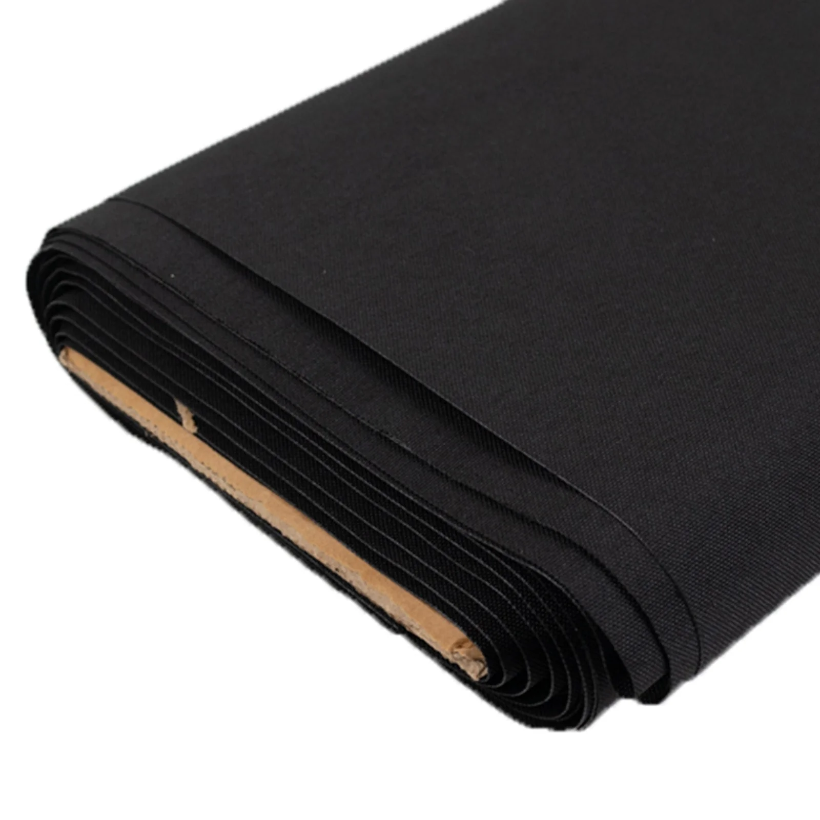 Premium Polyester Black Fabric Bolt 54"x10 Yards, DIY Craft Fabric Roll for Upholstery, Curtains, and Event Decor - Image 4