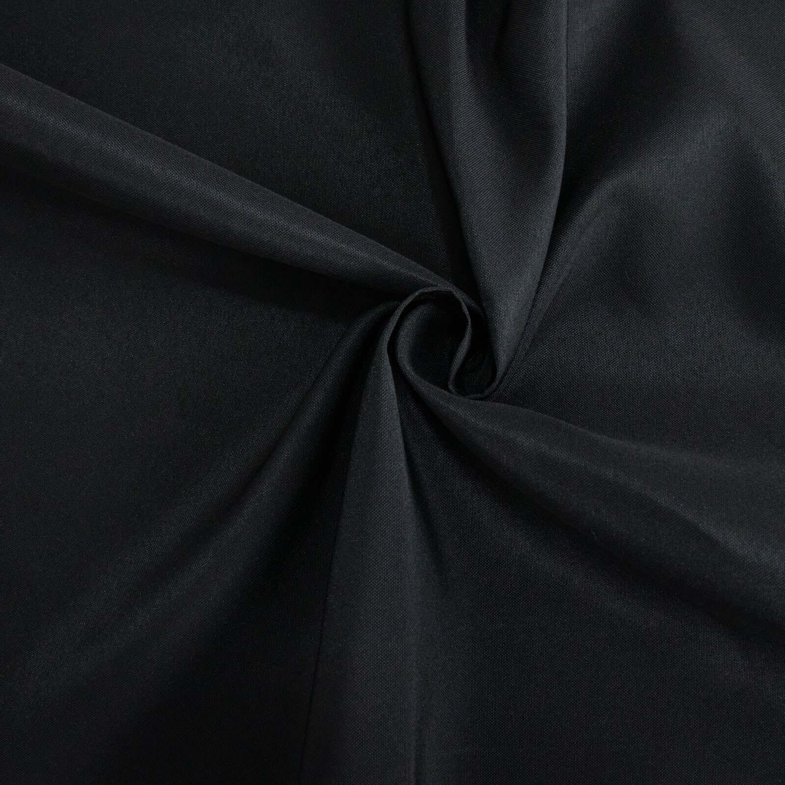 Premium Polyester Rectangle Tablecloth 60"x126" Black - 220GSM Wrinkle-Resistant & Durable Table Cover - Image 5