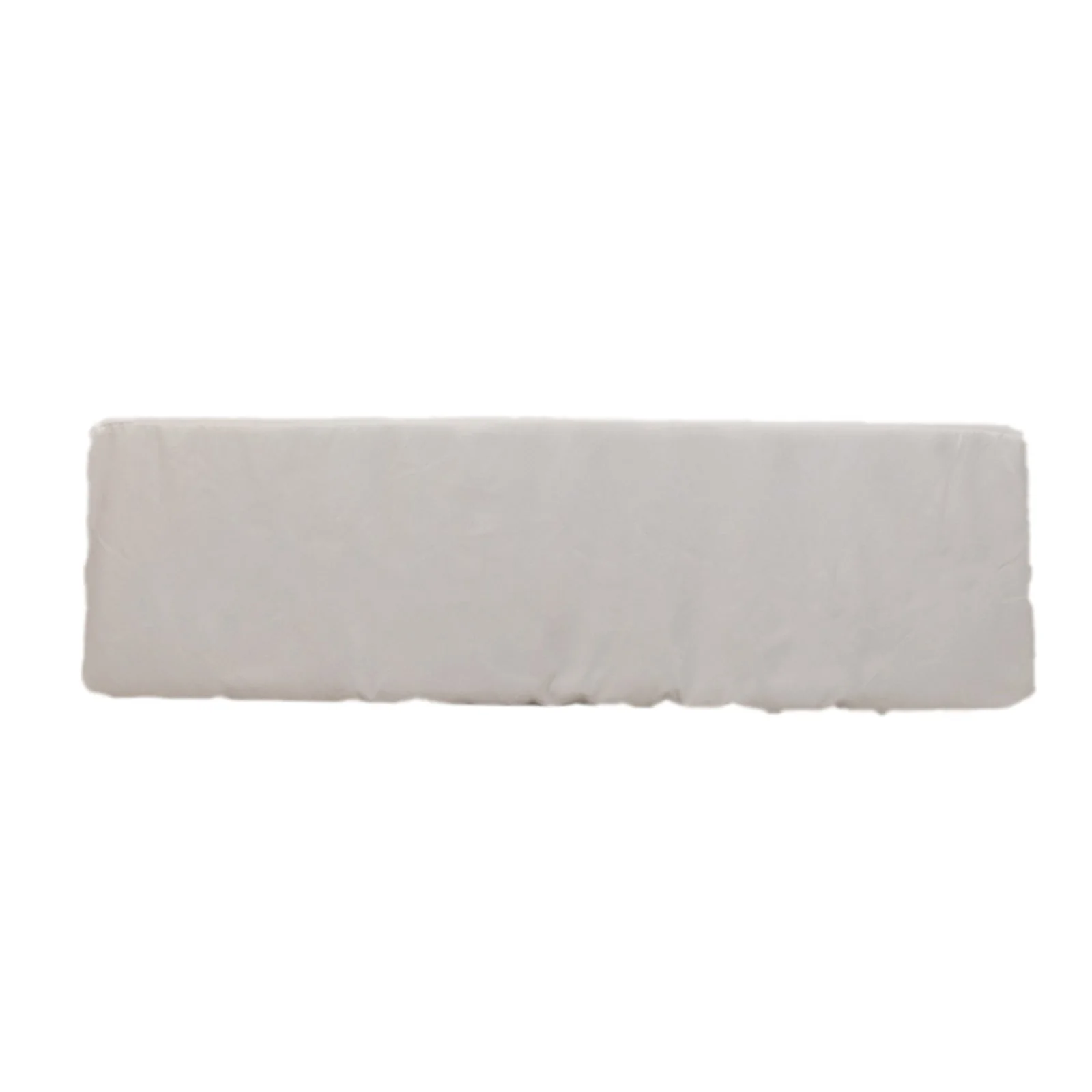 Premium Polyester Rectangle Tablecloth 8ft White - Durable Fitted 220GSM Table Cover for Catering Events & Parties - Image 3