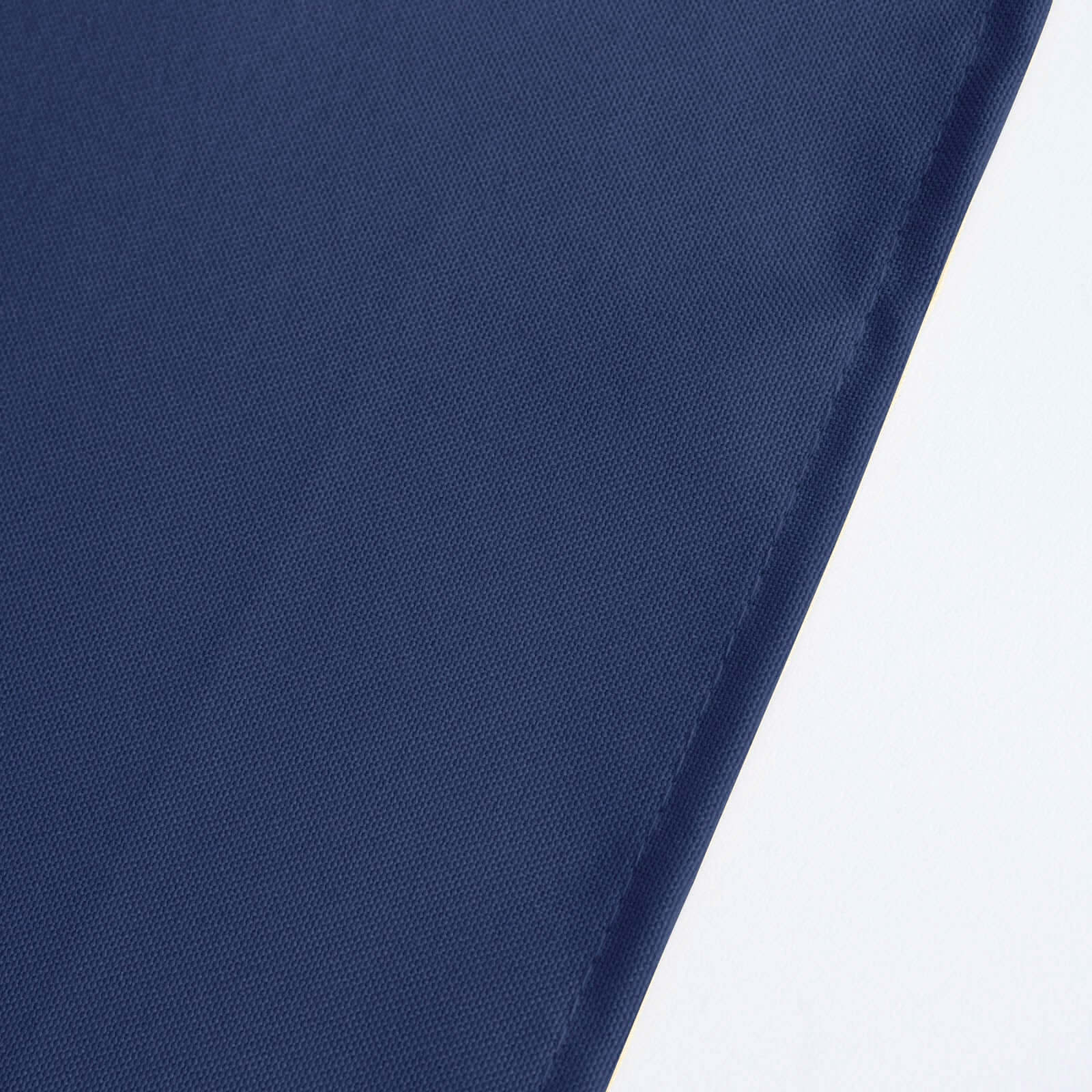 Premium Polyester Square Table Overlay 54"x54" Navy Blue - 220GSM Wrinkle-Resistant Table Topper - Image 3
