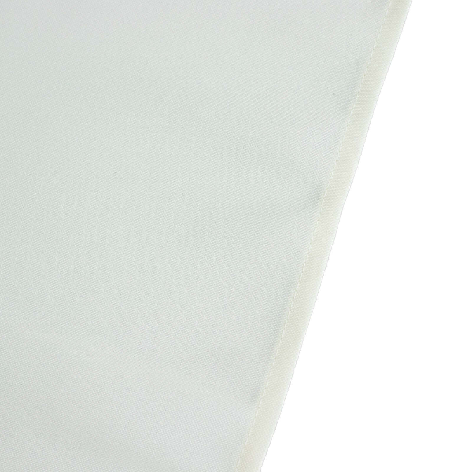 Premium Polyester Square Table Overlay 70"x70" Ivory - 220GSM Wrinkle-Resistant Table Topper - Image 5