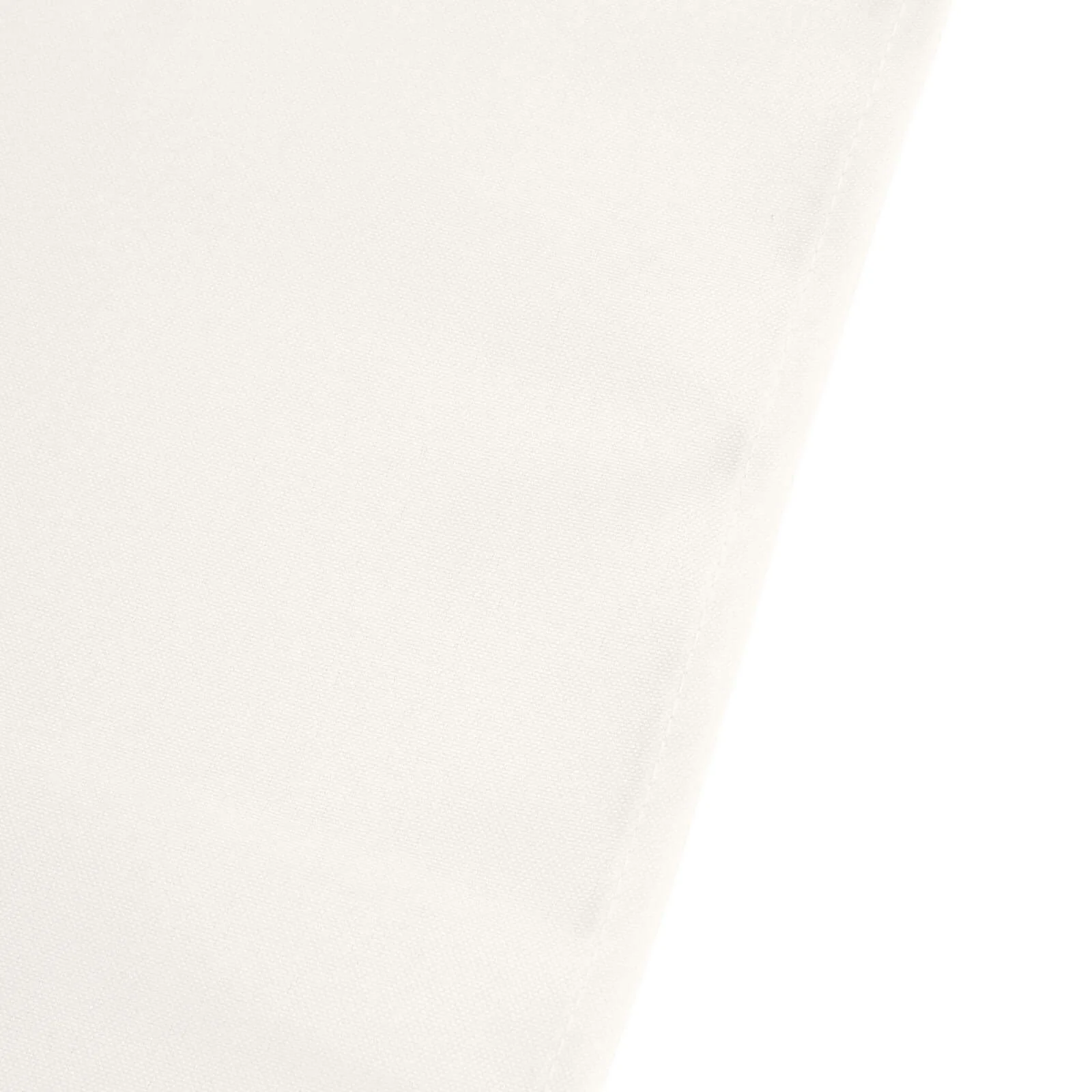 Premium Polyester Square Table Overlay 90"x90" Ivory - 220GSM Wrinkle-Resistant & Durable Table Topper - Image 4