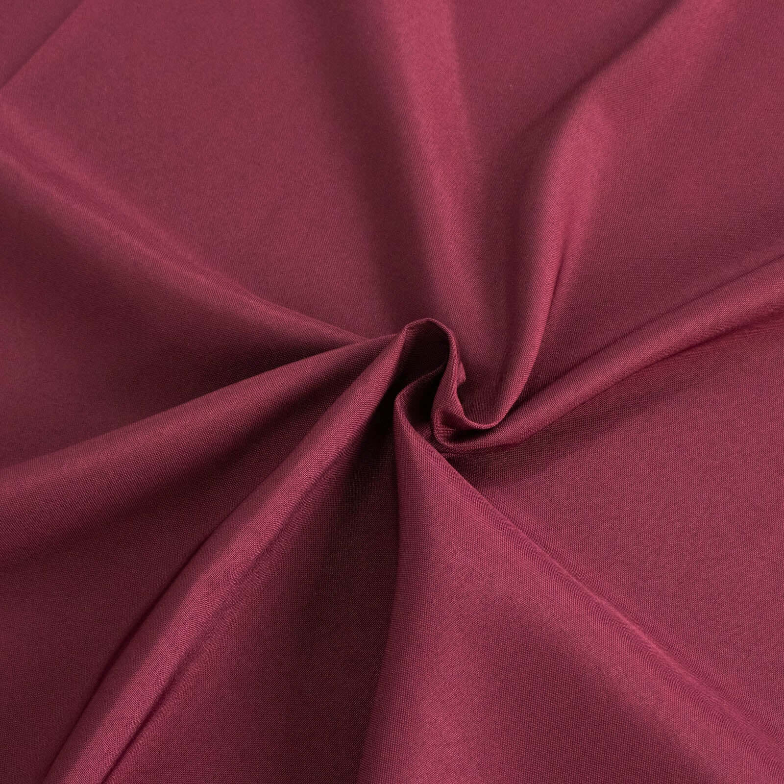 Premium Polyester Square Tablecloth 54"x54" Burgundy - 220GSM Wrinkle-Resistant Table Cover - Image 7
