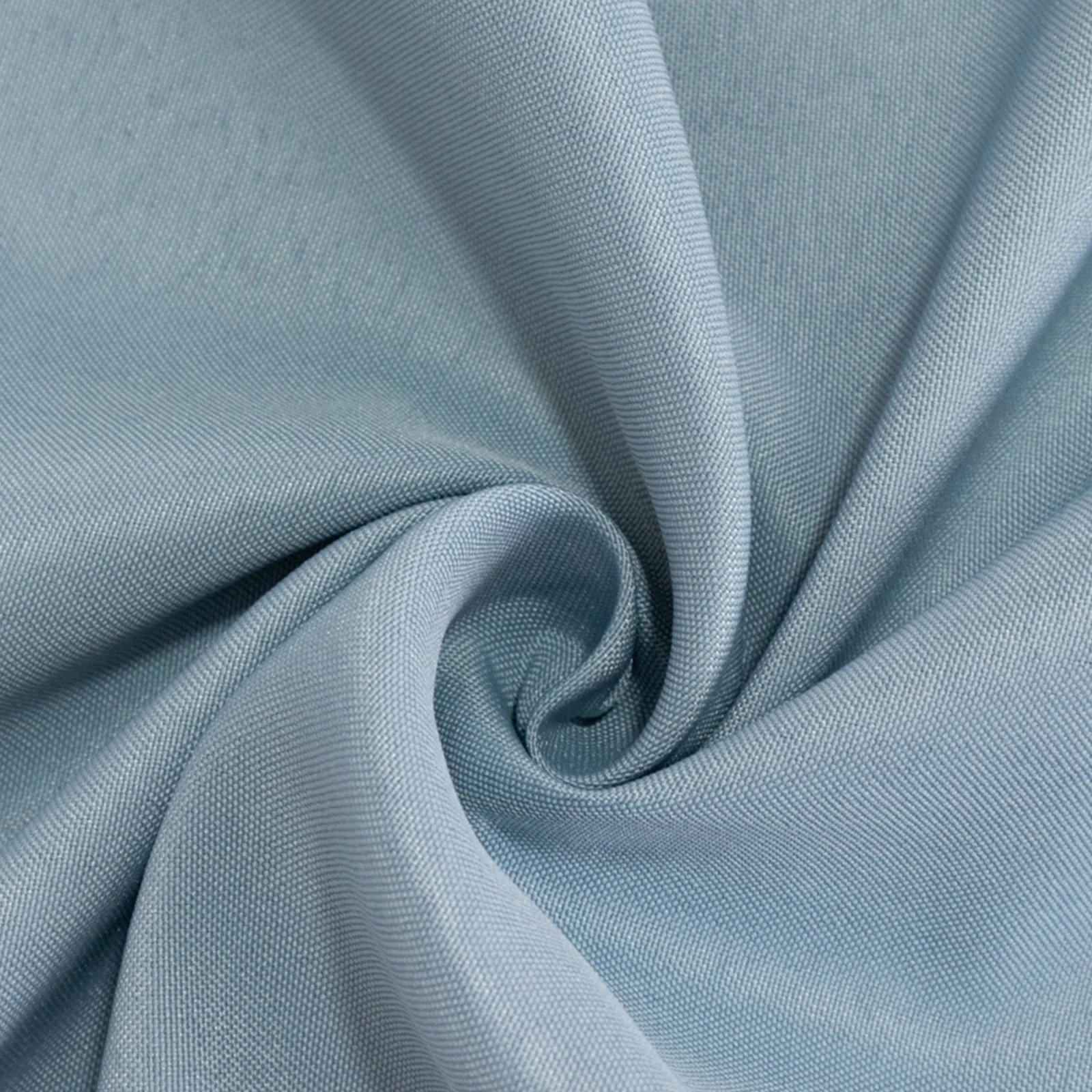 Premium Polyester Square Tablecloth 54"x54" Dusty Blue - 220GSM Wrinkle-Resistant Table Cover - Image 4