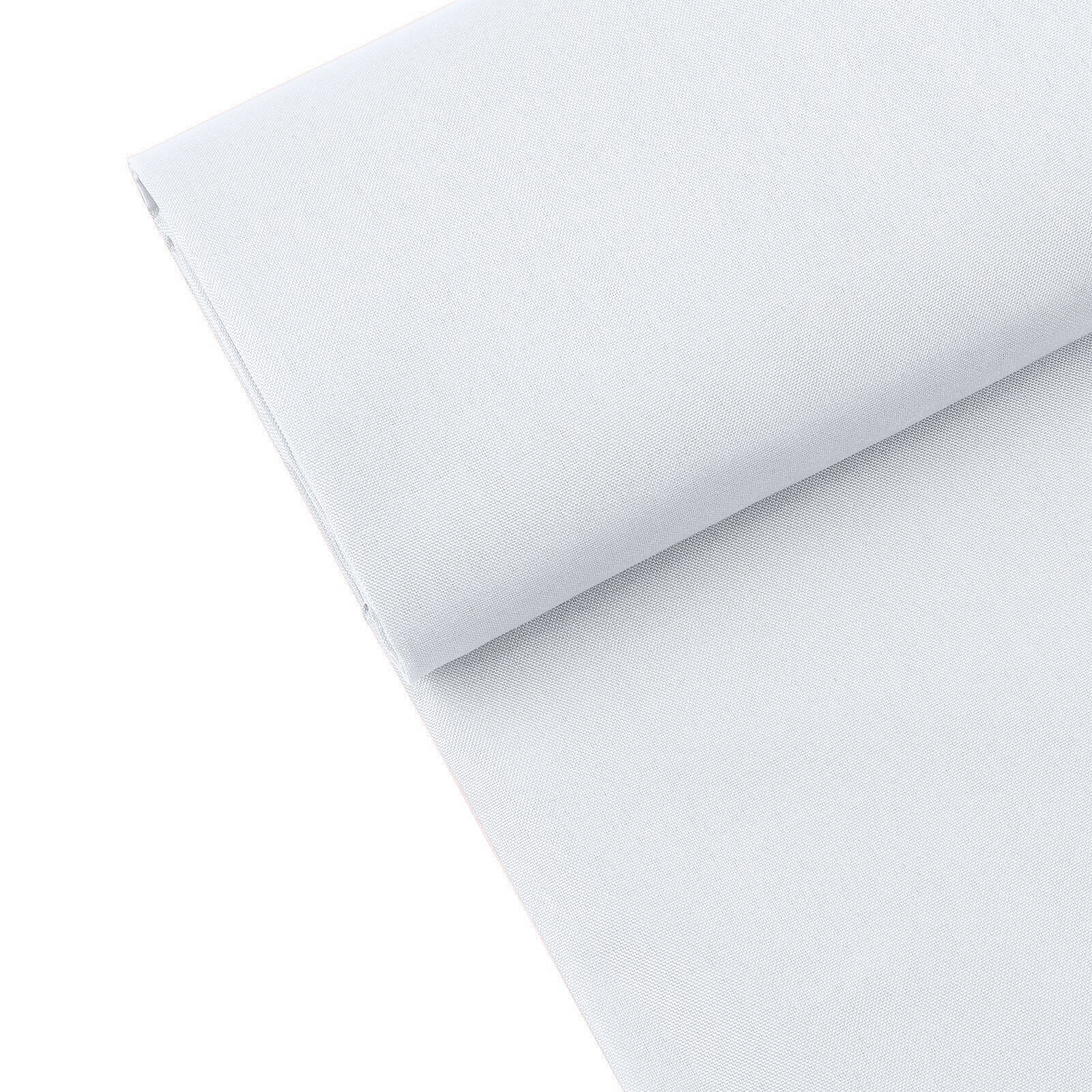 Premium Polyester White Fabric Bolt 54"x10 Yards, DIY Craft Fabric Roll for Upholstery, Curtains, and Event Decor - Image 5