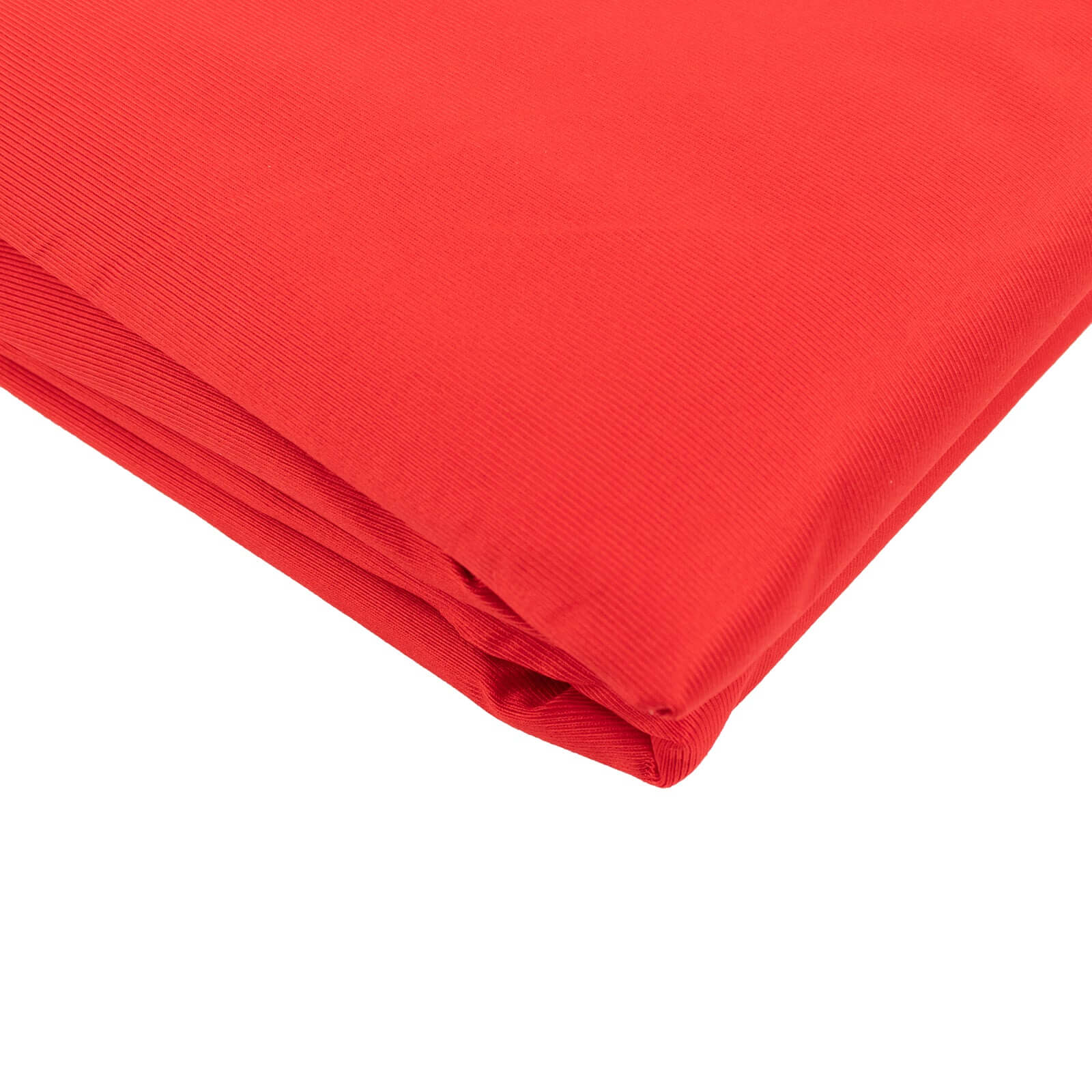 Red Scuba Polyester Fabric Bolt, Wrinkle Free DIY Craft Fabric Roll - 60"x10 Yards - Image 6