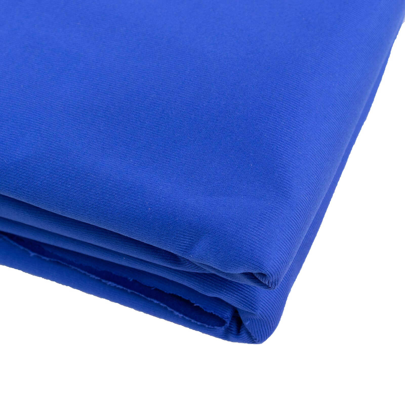 Royal Blue Scuba Polyester Fabric Bolt, Wrinkle Free DIY Craft Fabric Roll - 60"x10 Yards - Image 3