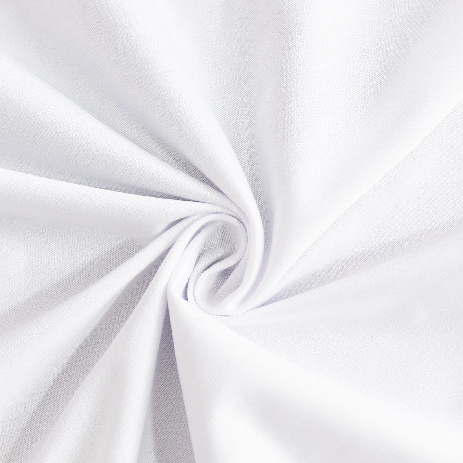 Scuba Polyester Wide Table Runner 36"x72" White - Wrinkle-Free Trade Show Table Linen for Events & Exhibits - Image 7