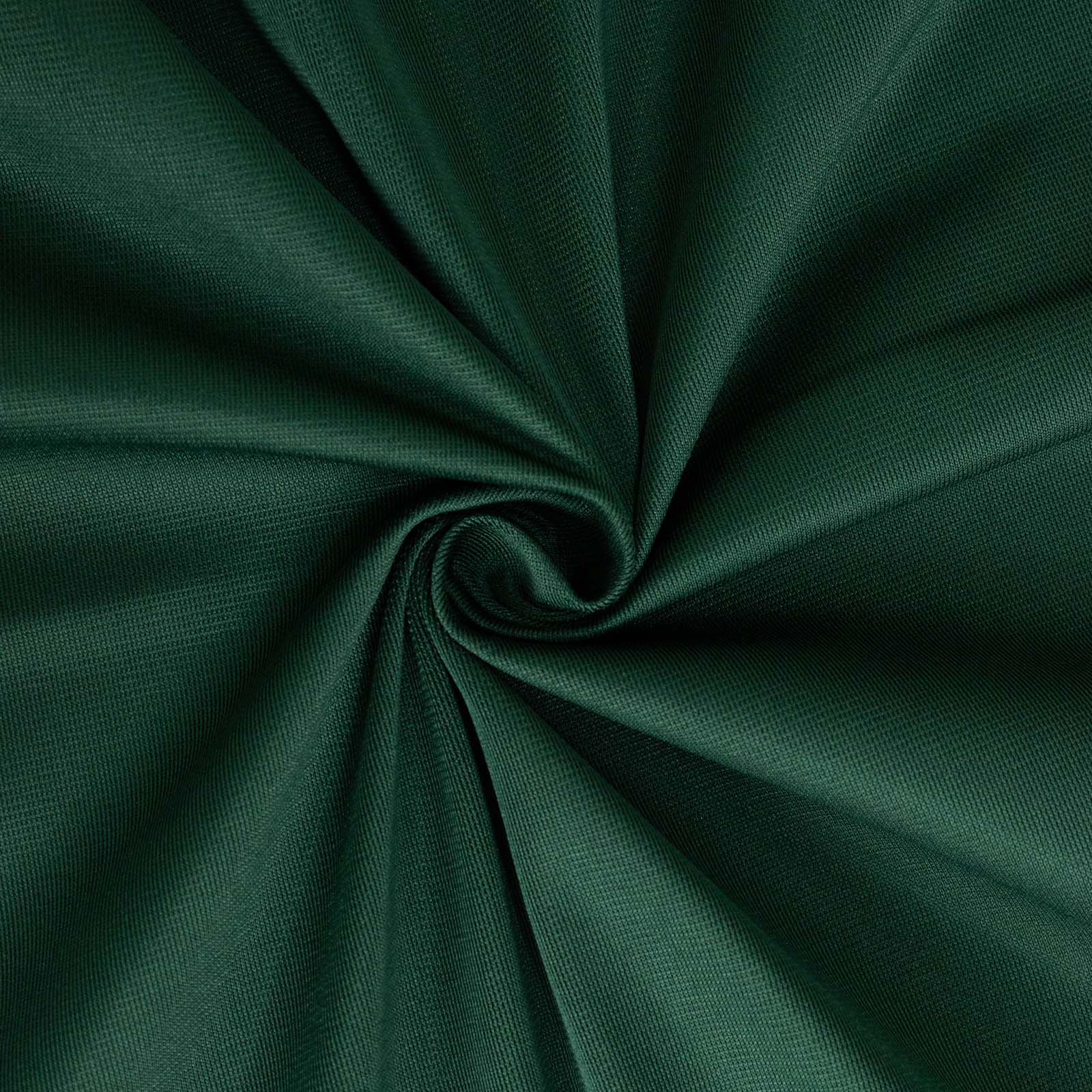 Scuba Rectangular Tablecloth 90"x132" Hunter Emerald Green - Seamless Table Cover - Image 7