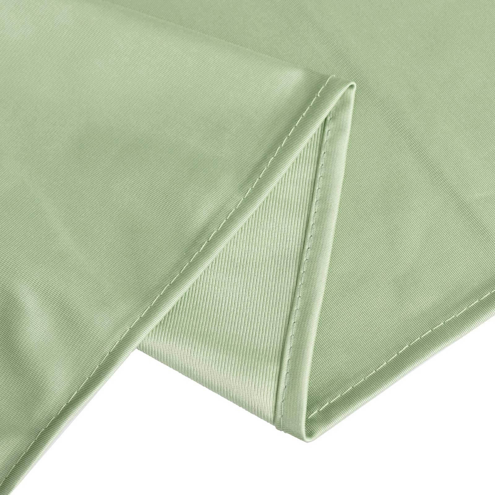 Scuba Rectangular Tablecloth 90"x132" Sage Green - Seamless Table Cover - Image 14