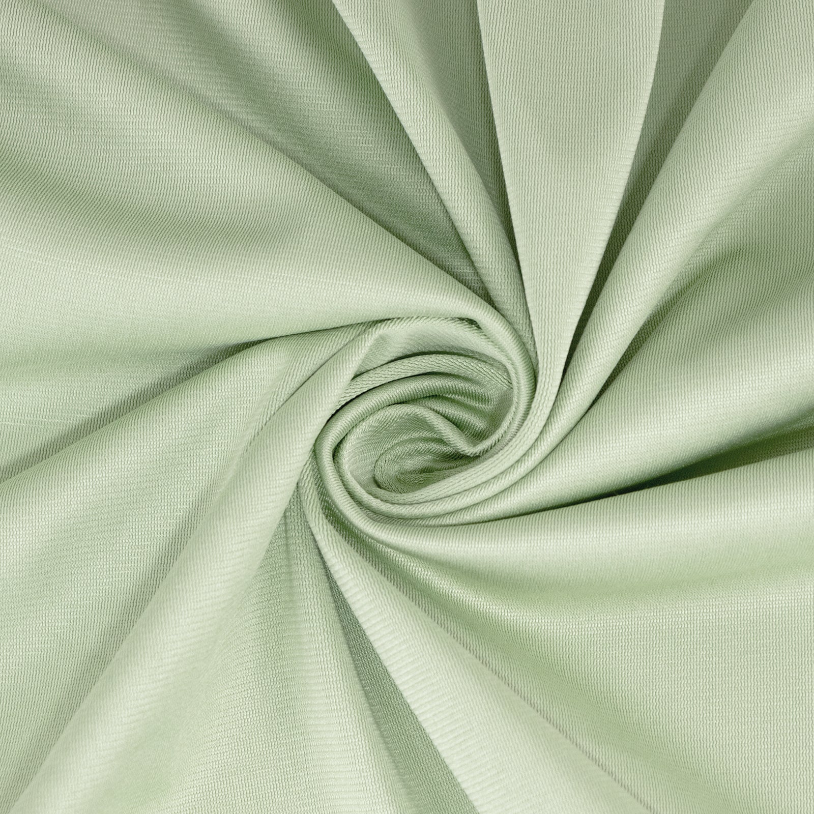 Scuba Round Tablecloth 108" Sage Green - Wrinkle Free Table Cover - Image 8