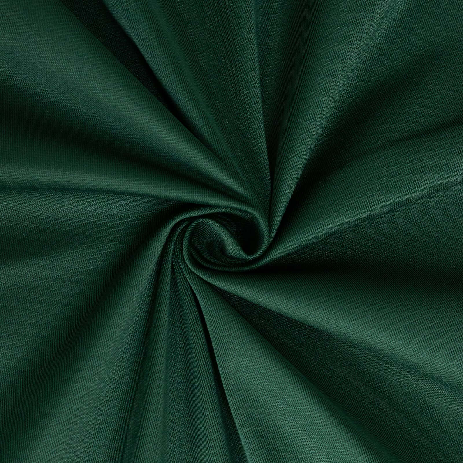 Scuba Round Tablecloth 120" Hunter Emerald Green - Seamless & Wrinkle Free Table Cover - Image 8