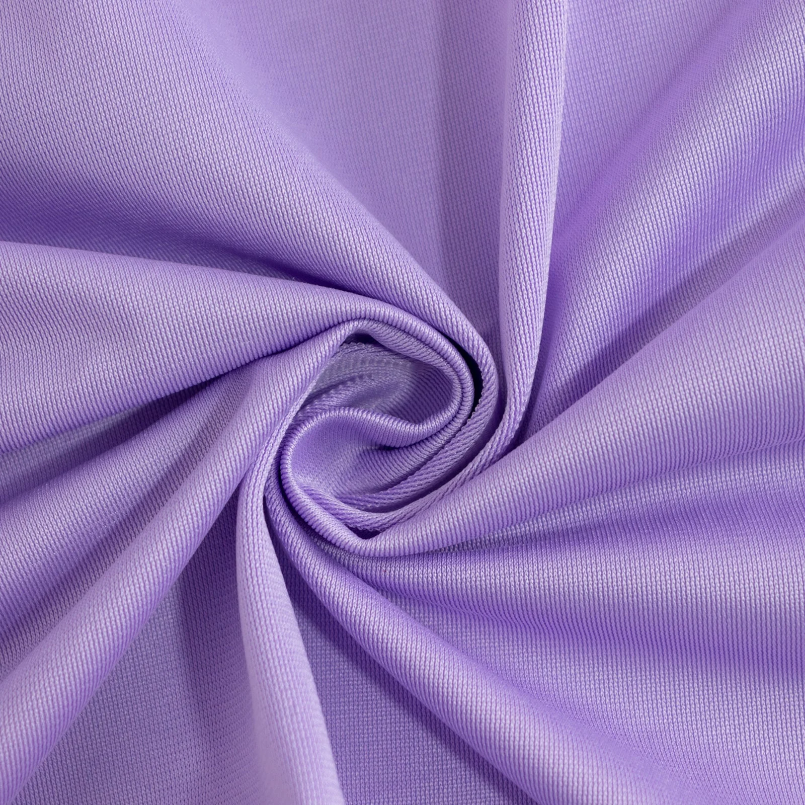 Scuba Round Tablecloth 132" Lavender Lilac - Seamless & Wrinkle Free Table Cover - Image 11