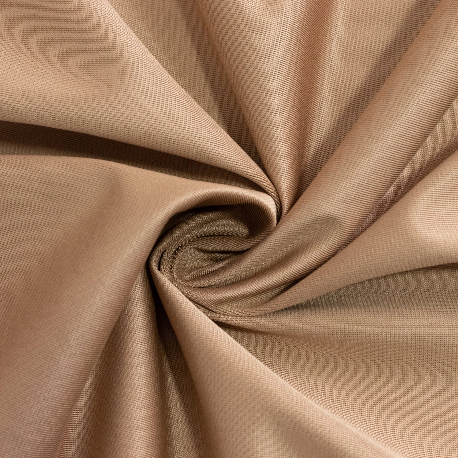 Scuba Round Tablecloth 70" Nude - Wrinkle Free Table Cover - Image 9
