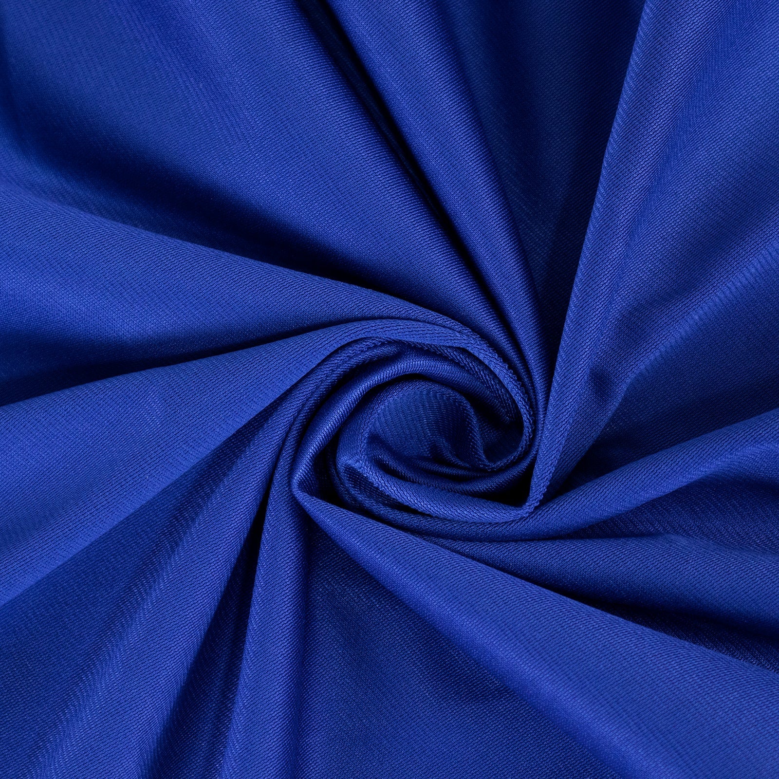 Scuba Round Tablecloth 70" Royal Blue - Wrinkle Free Table Cover - Image 9