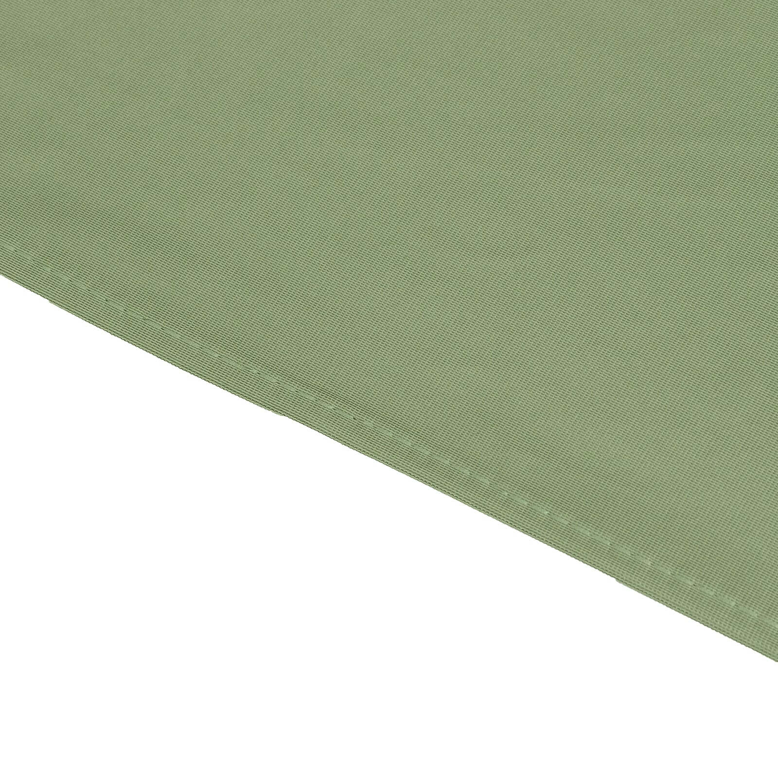 Scuba Square Table Overlay 70"x70" Dusty Sage Green - Wrinkle Free & Stain Resistant Table Topper - Image 6