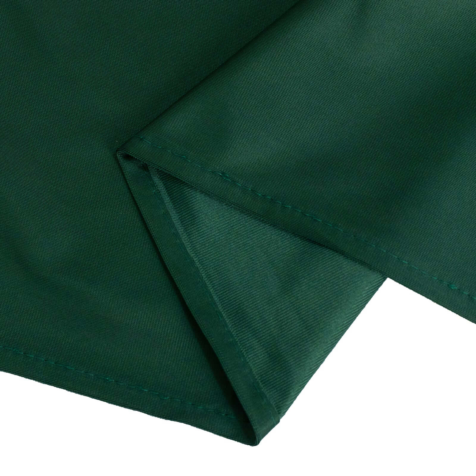 Scuba Square Table Overlay 70"x70" Hunter Emerald Green - Wrinkle Free & Stain Resistant Table Topper - Image 7