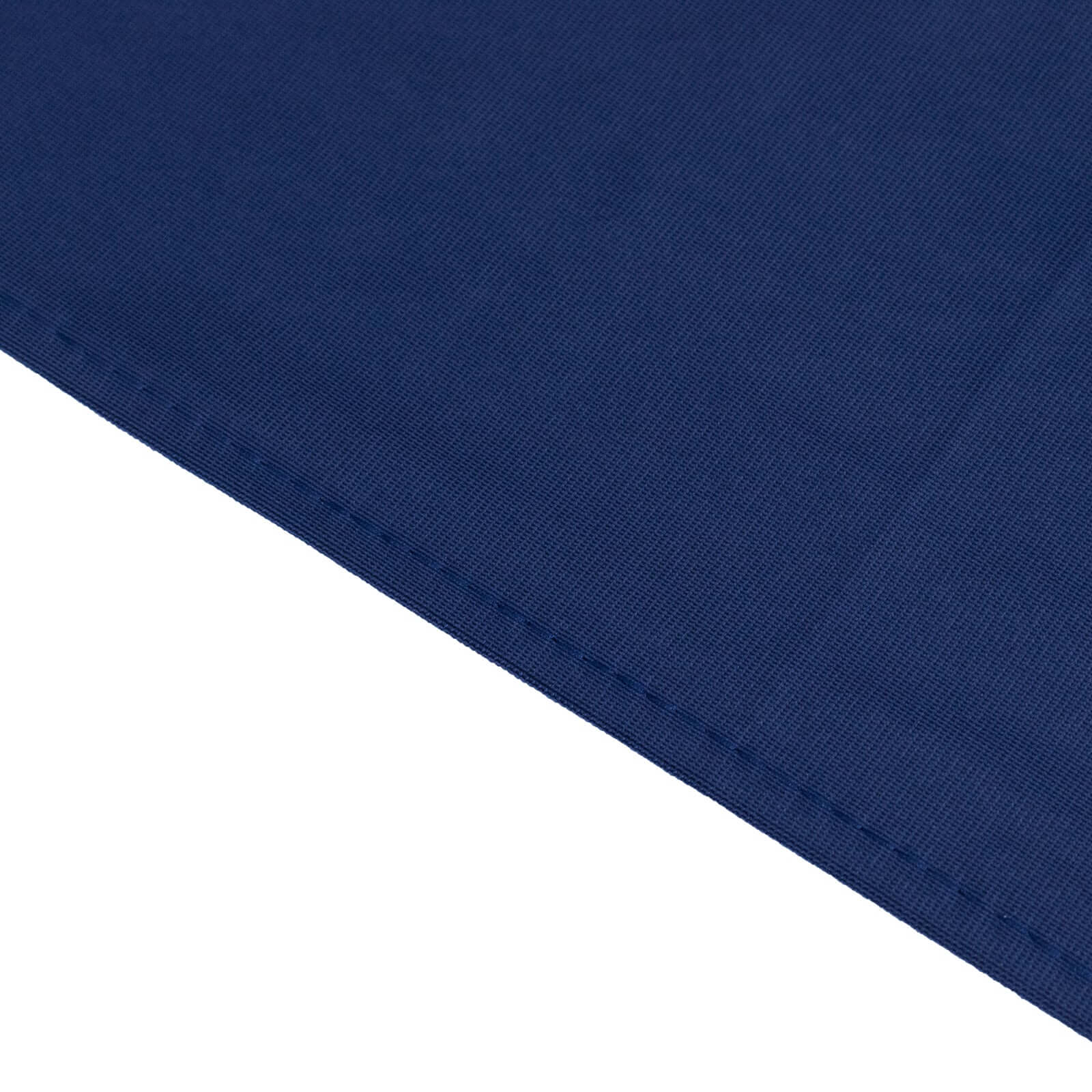 Scuba Square Table Overlay 70"x70" Navy Blue - Wrinkle Free & Stain Resistant Table Topper - Image 6