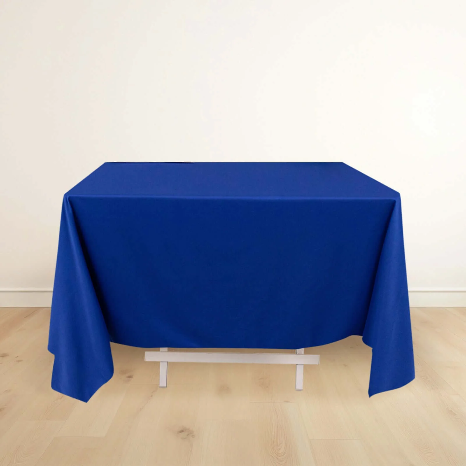 Scuba Square Tablecloth 70"x70" Royal Blue - Wrinkle Free Table Cover