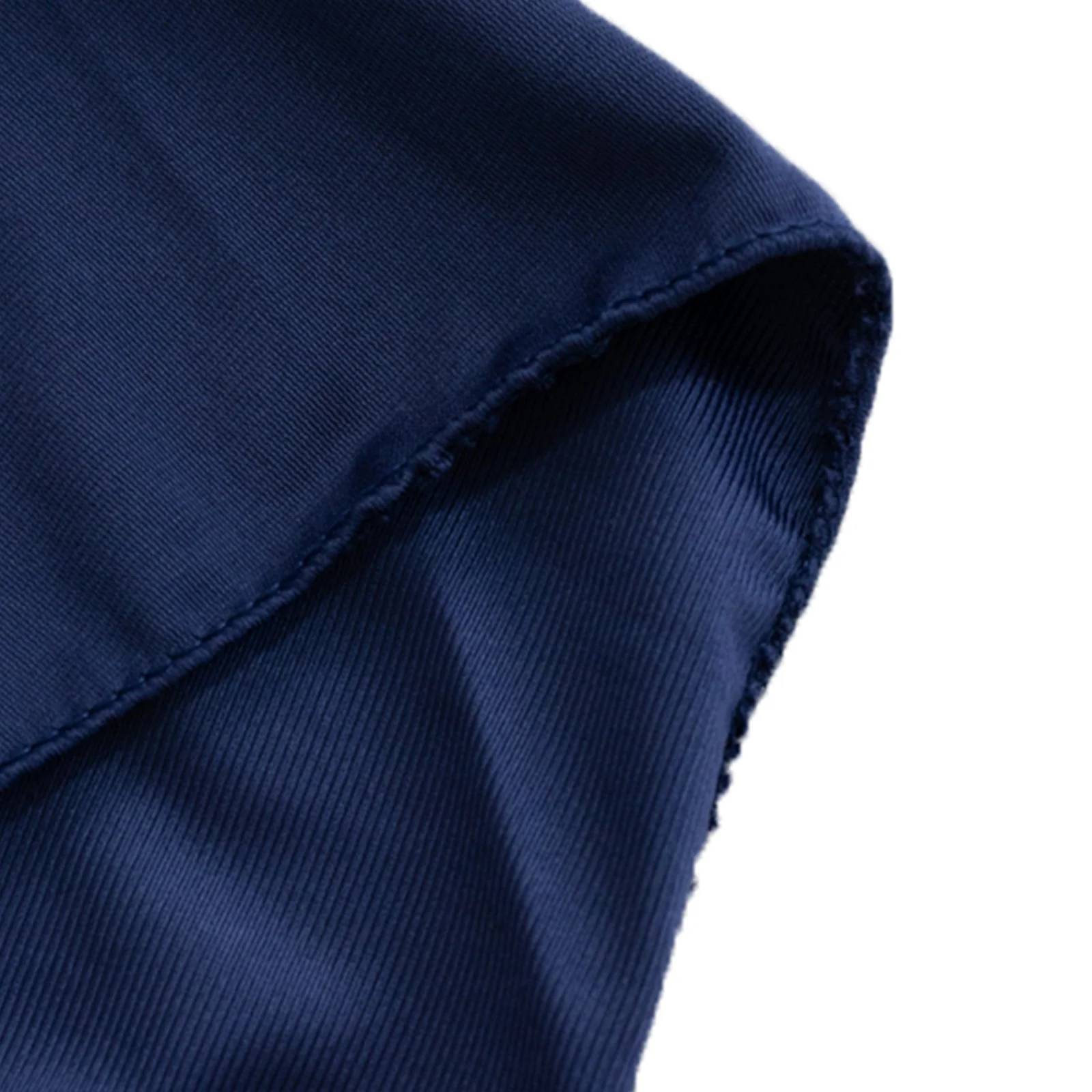 Scuba Stretch Folding Chair Cover Navy Blue - Wrinkle Free & Durable Slipcover - Image 6