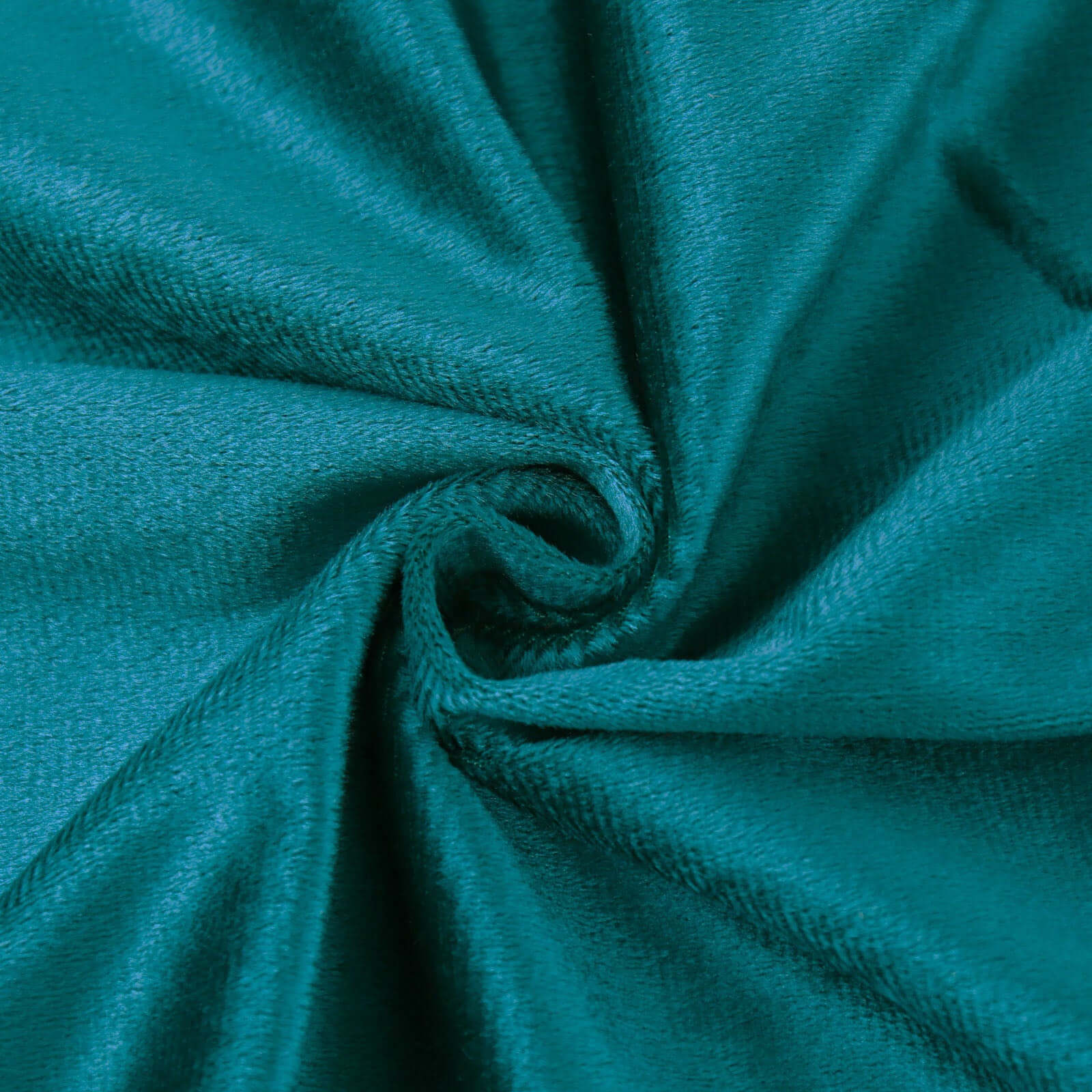 Premium Velvet Round Tablecloth 120" Peacock Teal - Seamless Soft & Reusable Table Cover - Image 8