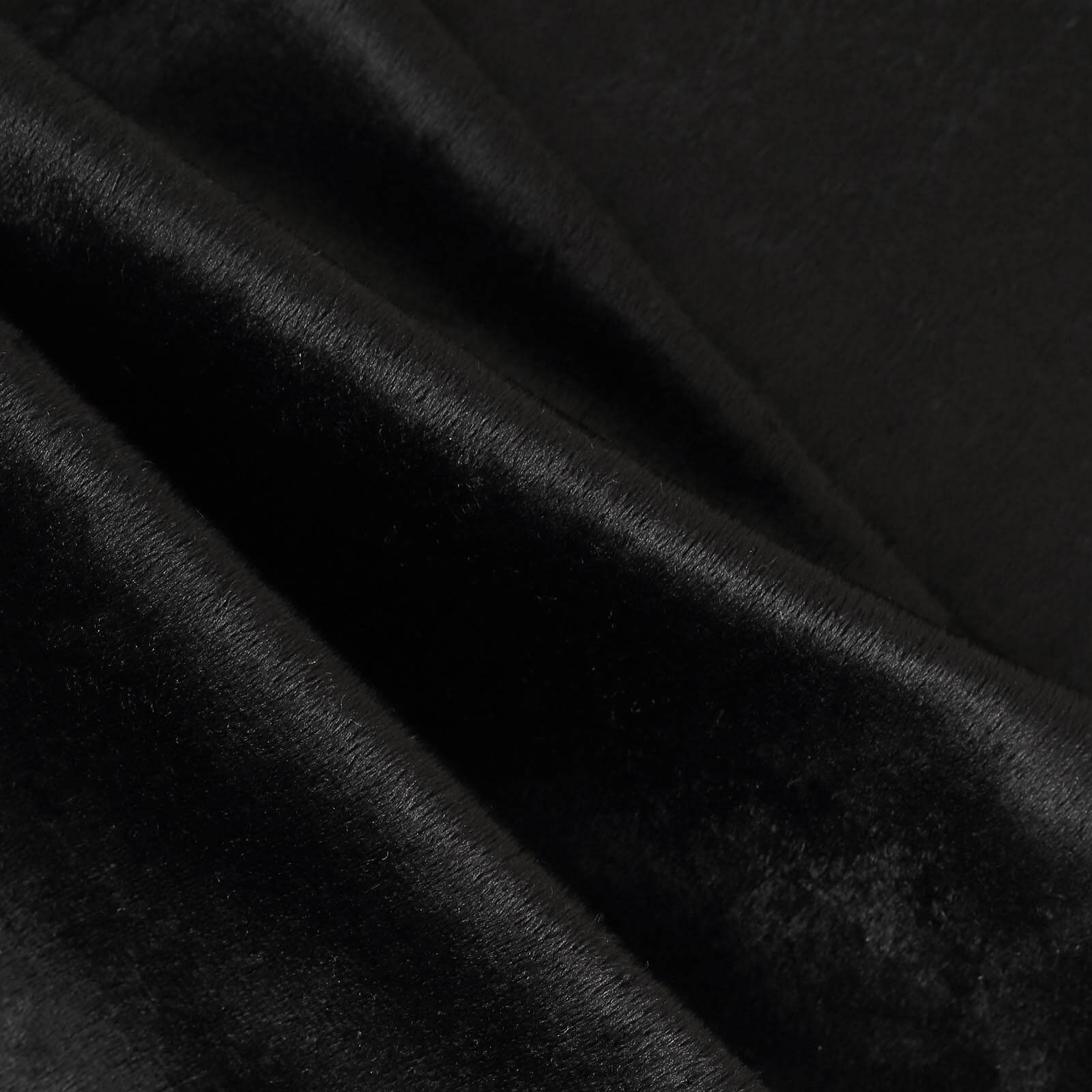 Premium Velvet Table Runner 12"x108" Black - Sheen Finish & Reusable Table Linen for Events - Image 8