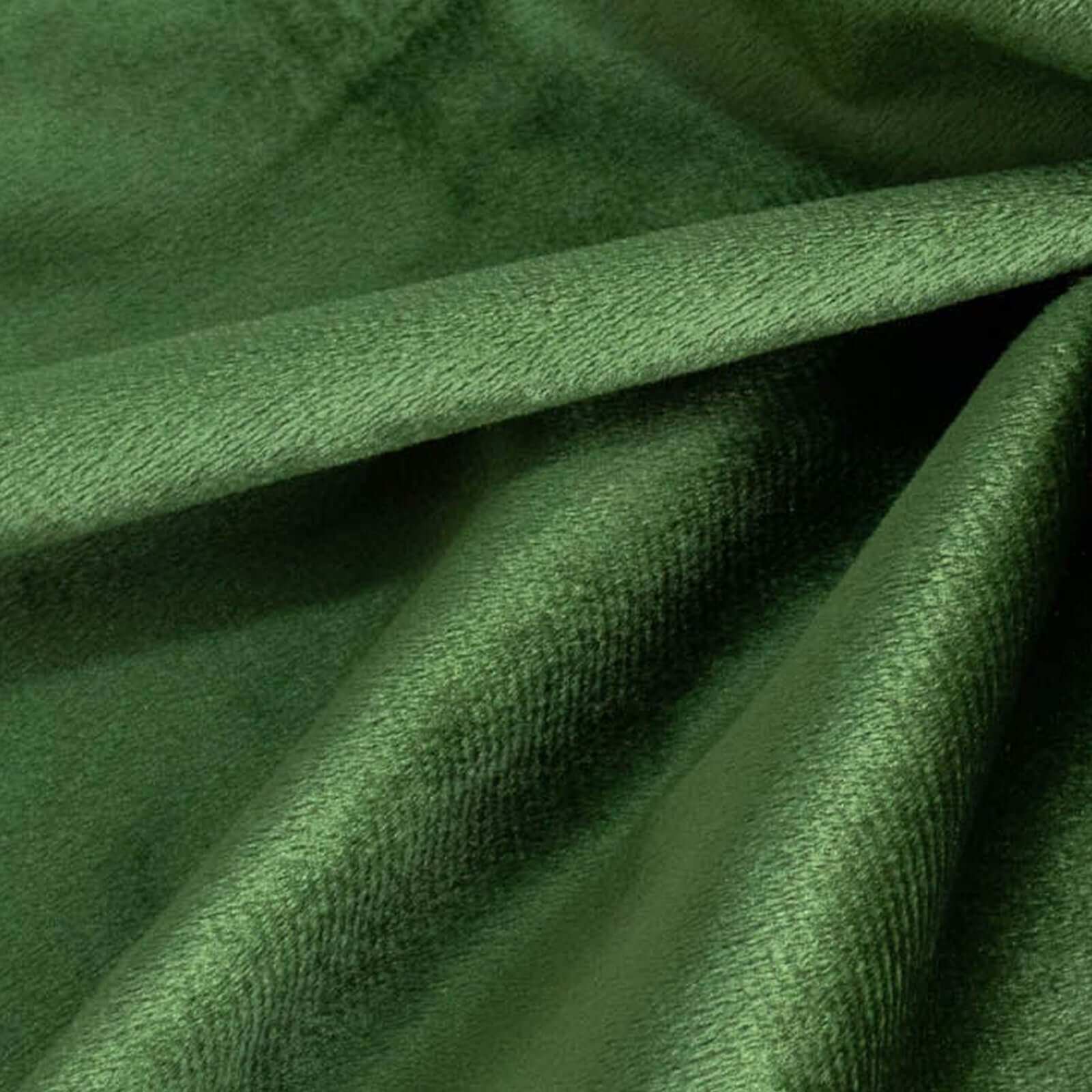 Premium Velvet Table Runner 12"x108" Olive Green - Sheen Finish Reusable Linen - Image 8