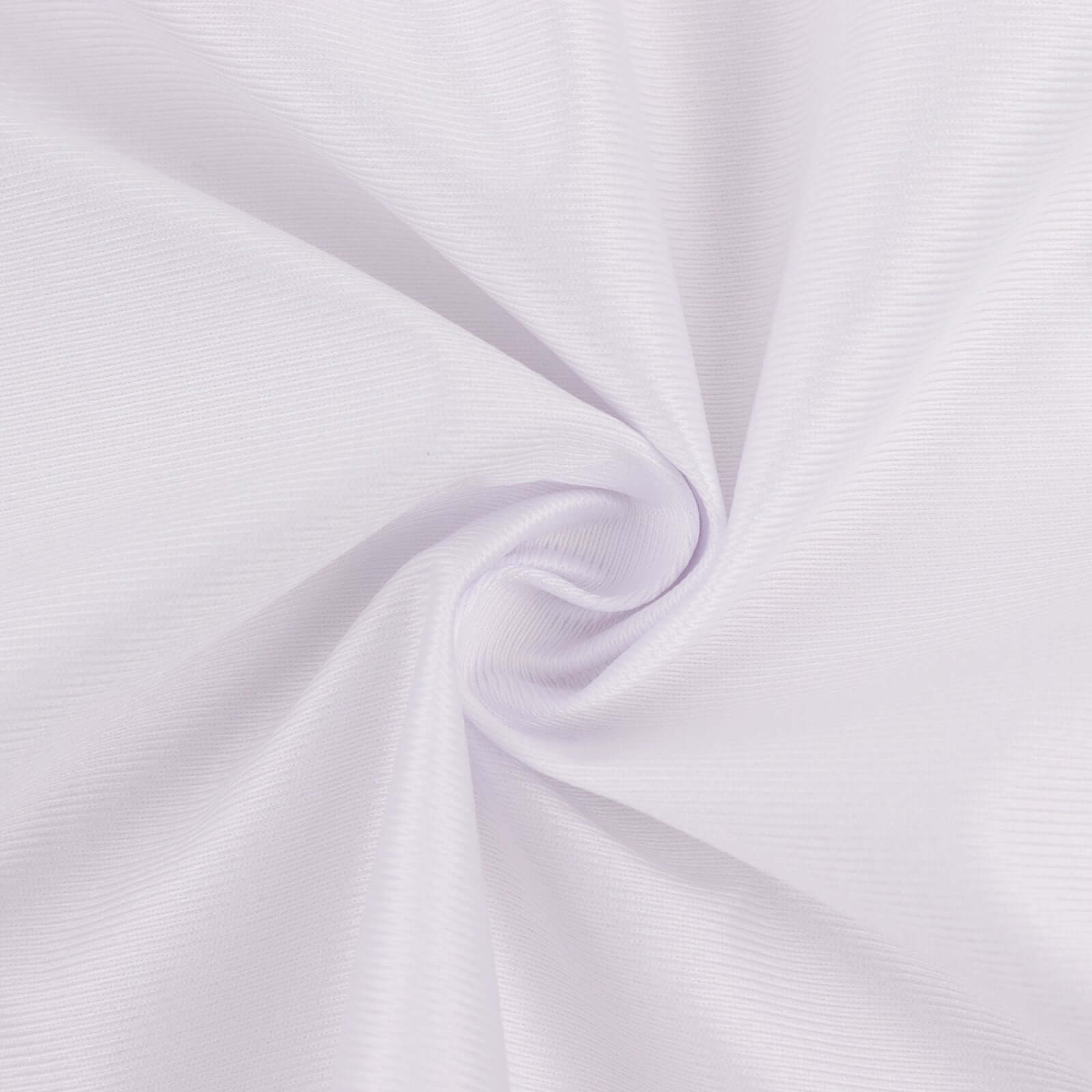 White Scuba Polyester Fabric Bolt, Wrinkle Free DIY Craft Fabric Roll - 60"x10 Yards - Image 8