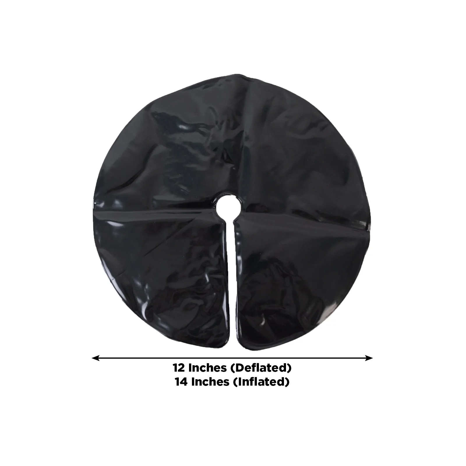 4 Pack Black Water Bags – Heavy Duty Reusable PVC Fillable Base Weights for Balloon Columns & Arch Stand Support - 14" - Image 3