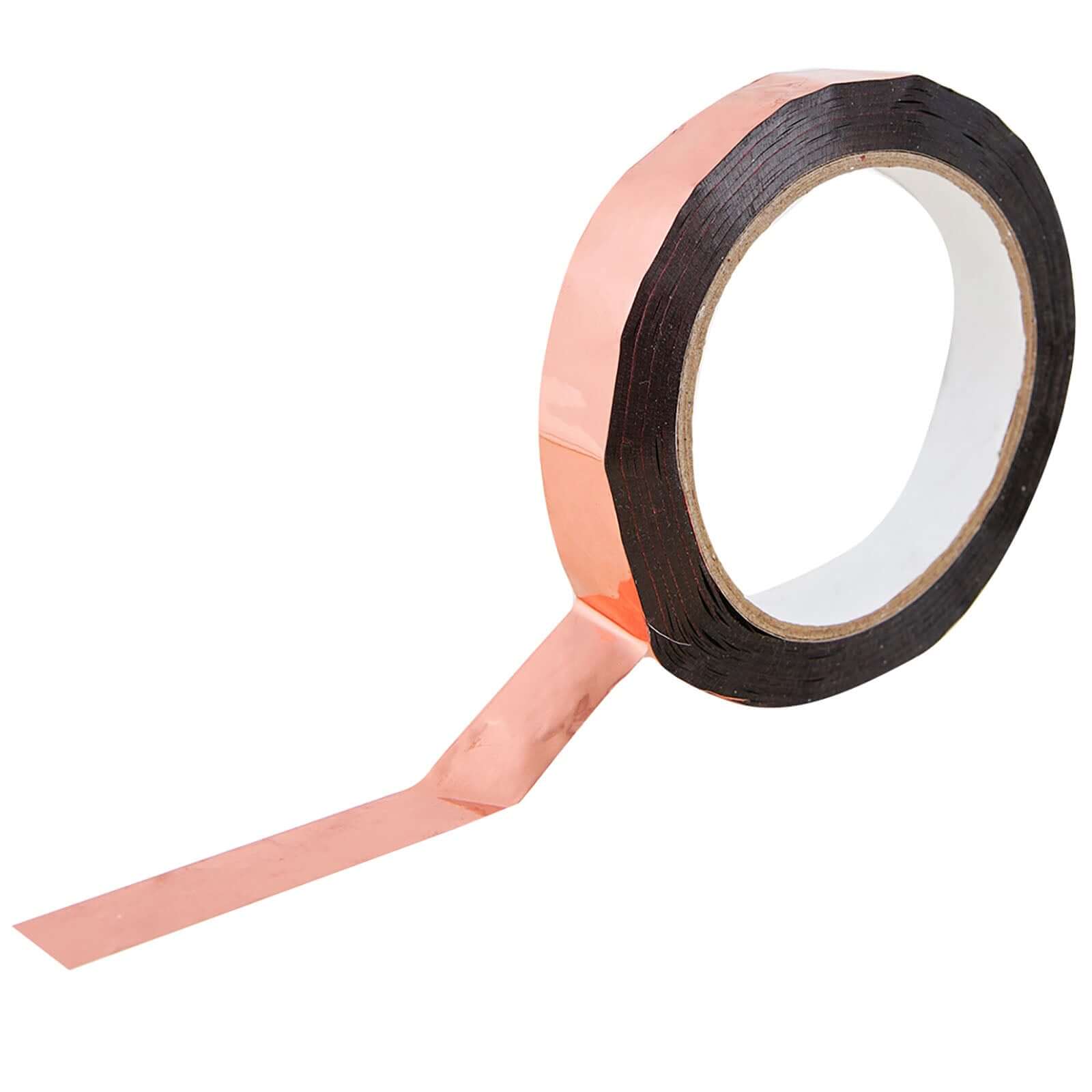 Rose Gold Metallic Film Tape Adhesive, DIY Floral Wrap Craft Decor Tape - Polyester with Acrylic 100 Yds 3/4" - Image 14