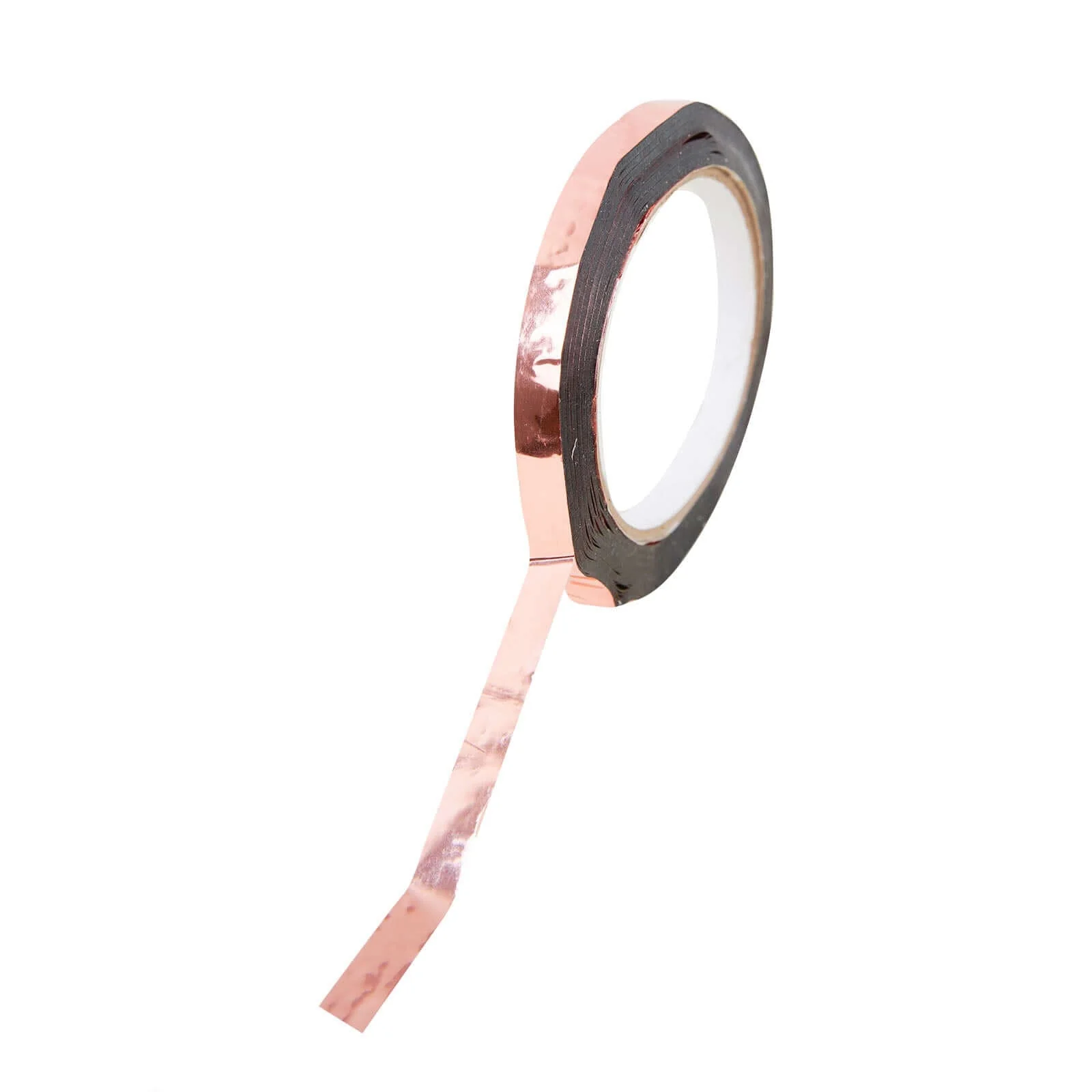 Rose Gold Metallic Film Tape Adhesive, DIY Floral Wrap Craft Decor Tape - Polyester with Acrylic 100 Yds 3/8" - Image 7