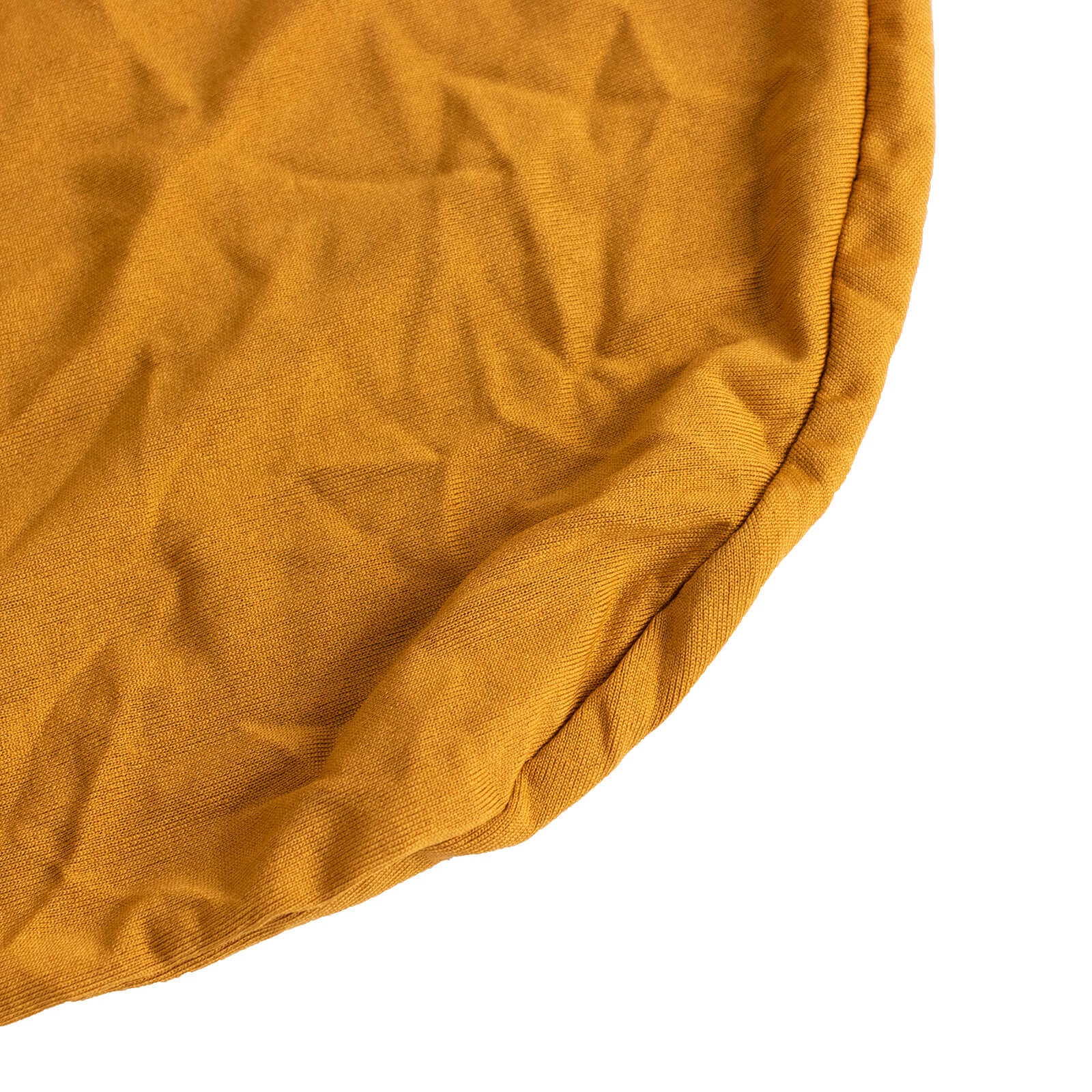 Ruffle Pleated Skirt Banquet Spandex Chair Cover Gold - 1-Piece Stretch Fitted Slipcover - Image 11