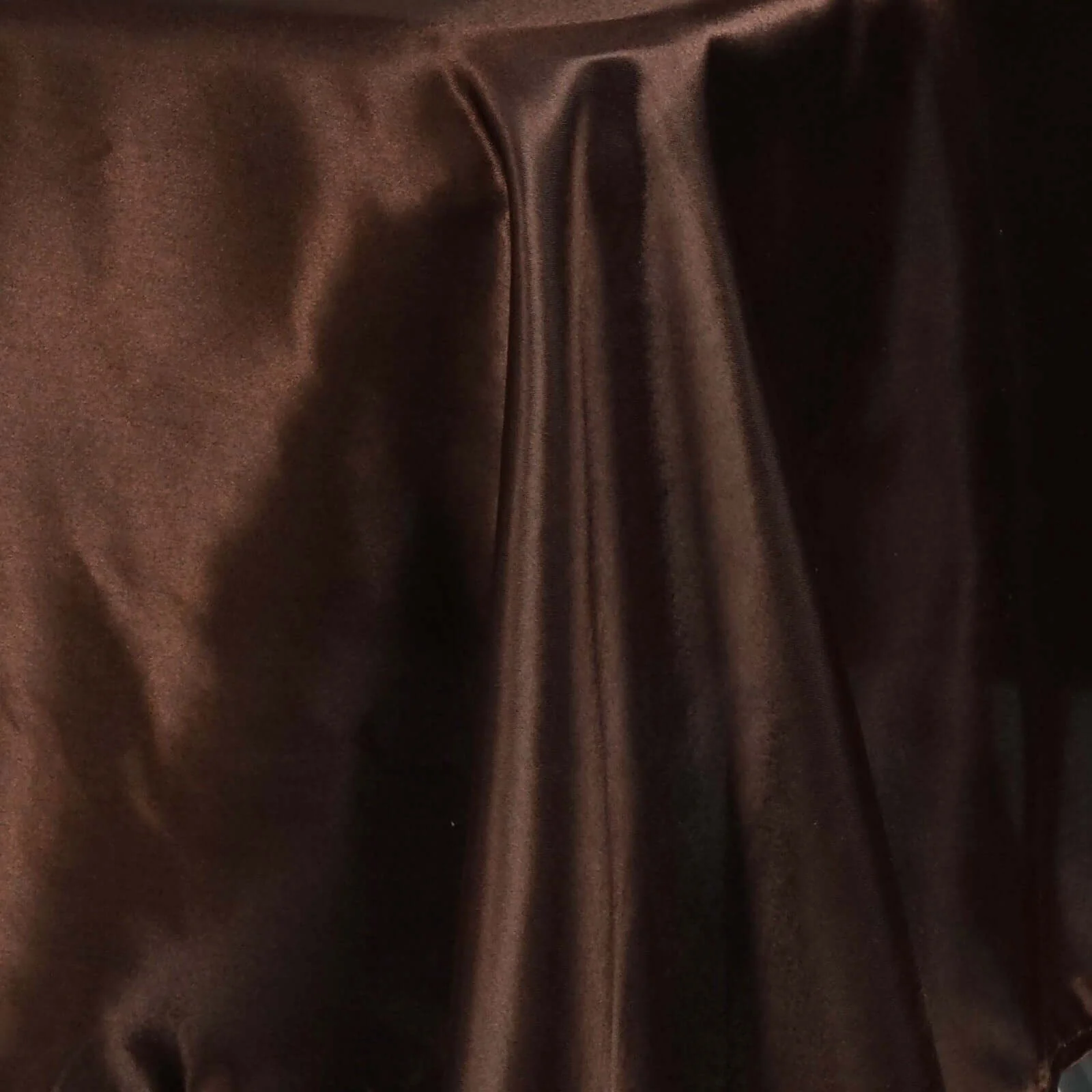 Satin Rectangular Tablecloth 60"x102" Chocolate - Wrinkle-Resistant & Durable Table Cover - Image 7