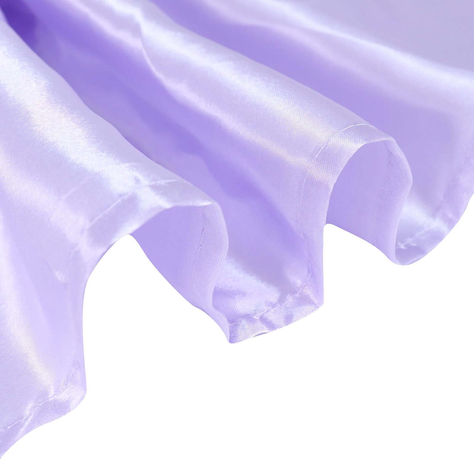Satin Rectangular Tablecloth 90"x132" Lavender Lilac - Seamless Table Cover - Image 15
