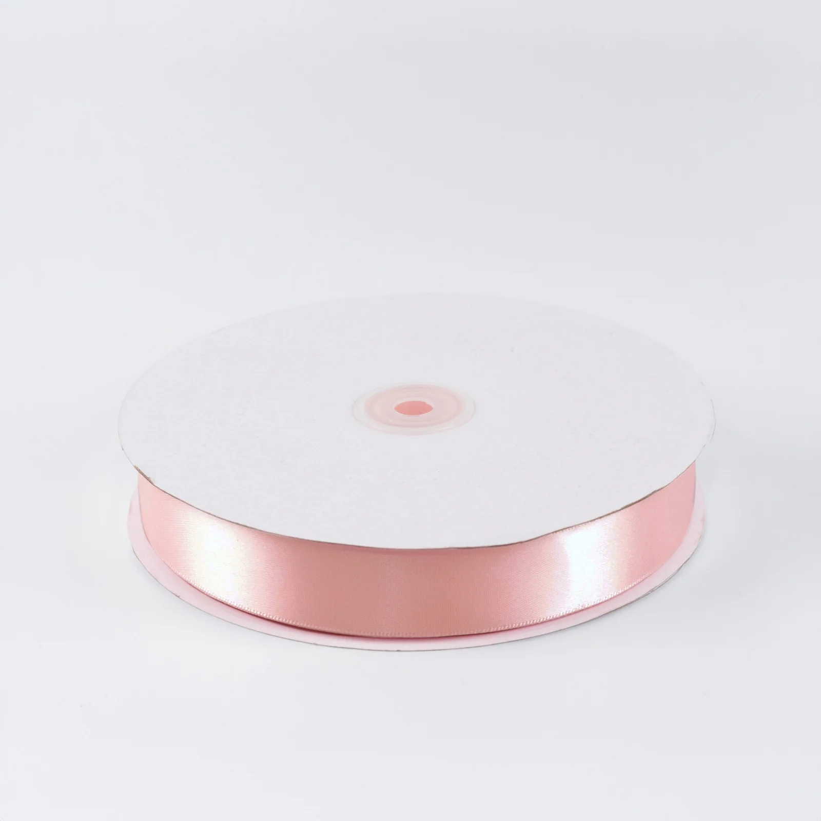 Satin Ribbon Roll 1" x 100 Yards Dusty Rose – Single Face Decorative Craft Ribbon - Image 2