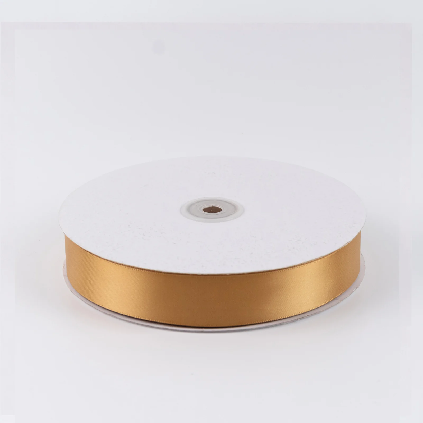 Satin Ribbon Roll 1" x 100 Yards Gold – Single Face Decorative Craft Ribbon - Image 2