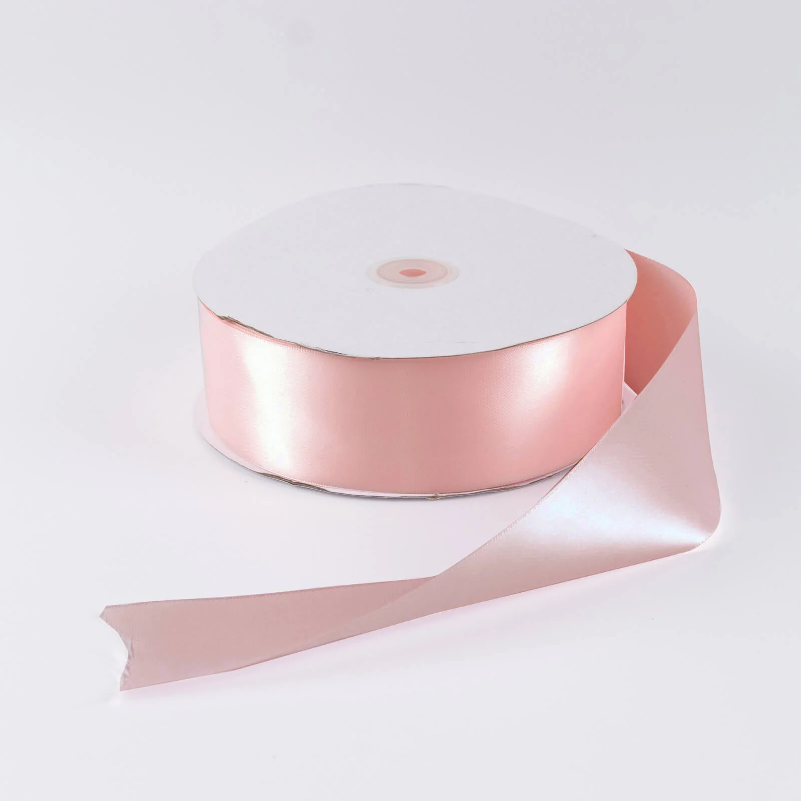 Satin Ribbon Roll 2" x 100 Yards Dusty Rose – Single Face Decorative Craft Ribbon - Image 6